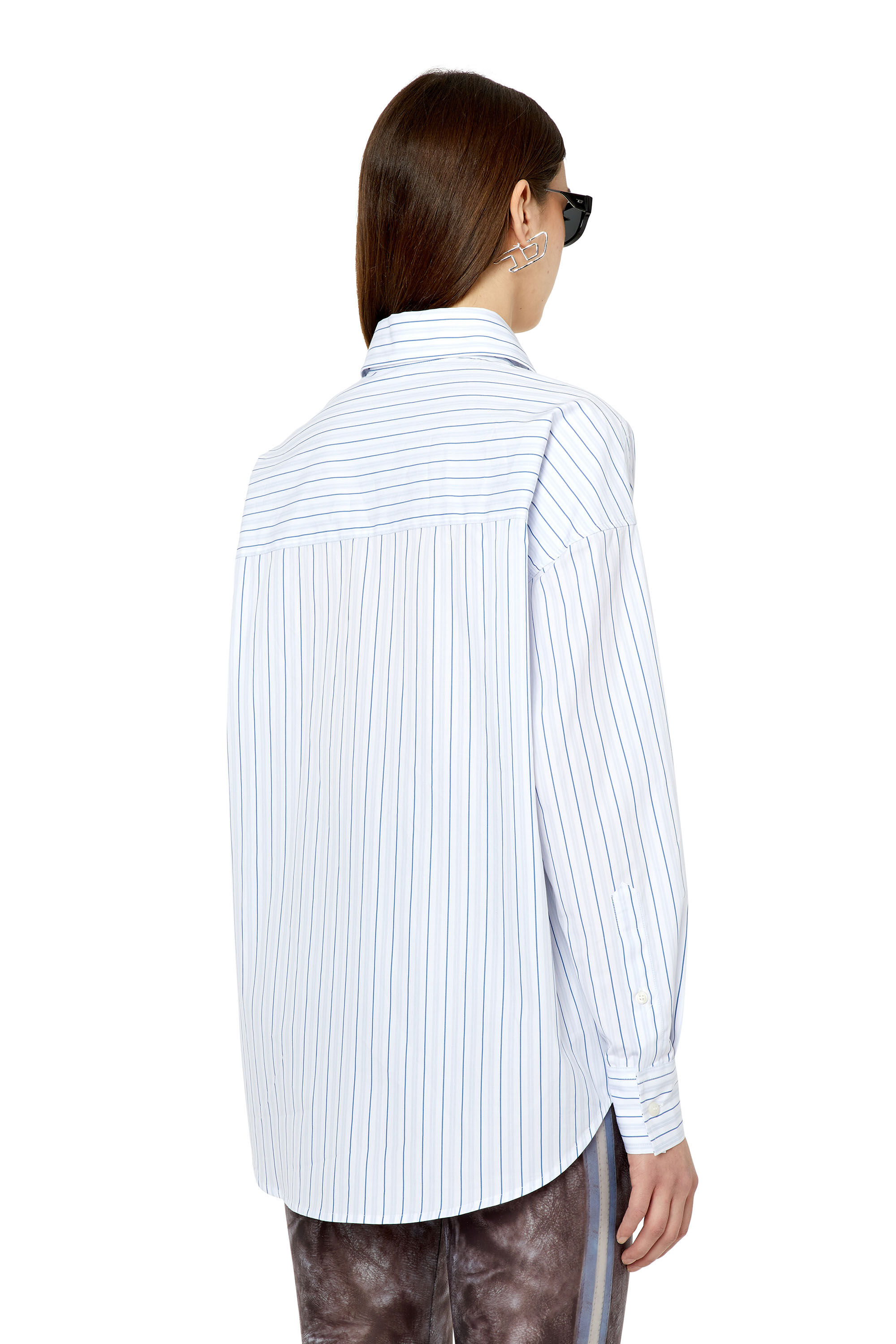 Diesel - S-DOUBLY-STRIPE, Light Blue - Image 4