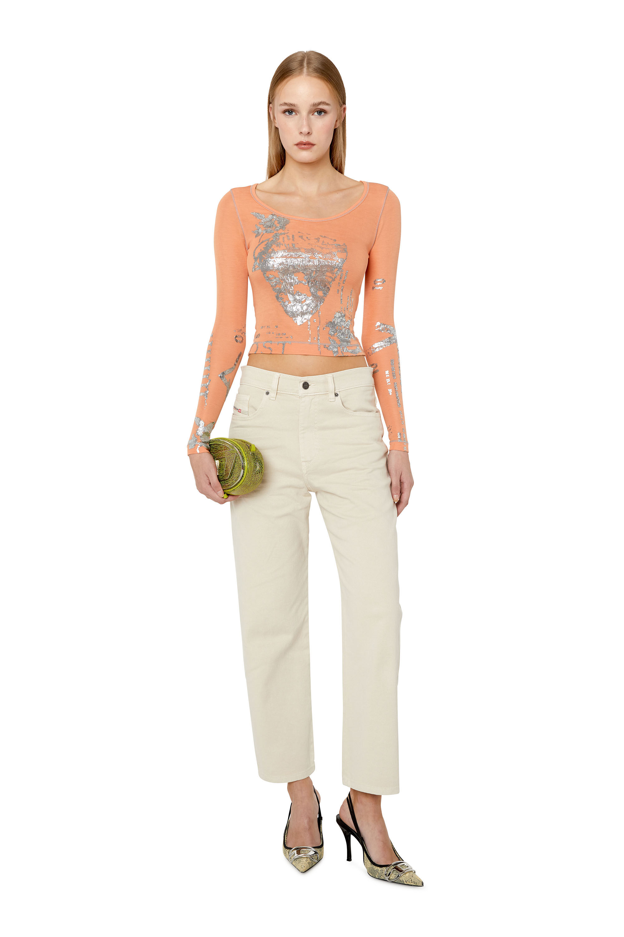 Diesel - Boyfriend Jeans 2016 D-Air 0QWTY, White - Image 1