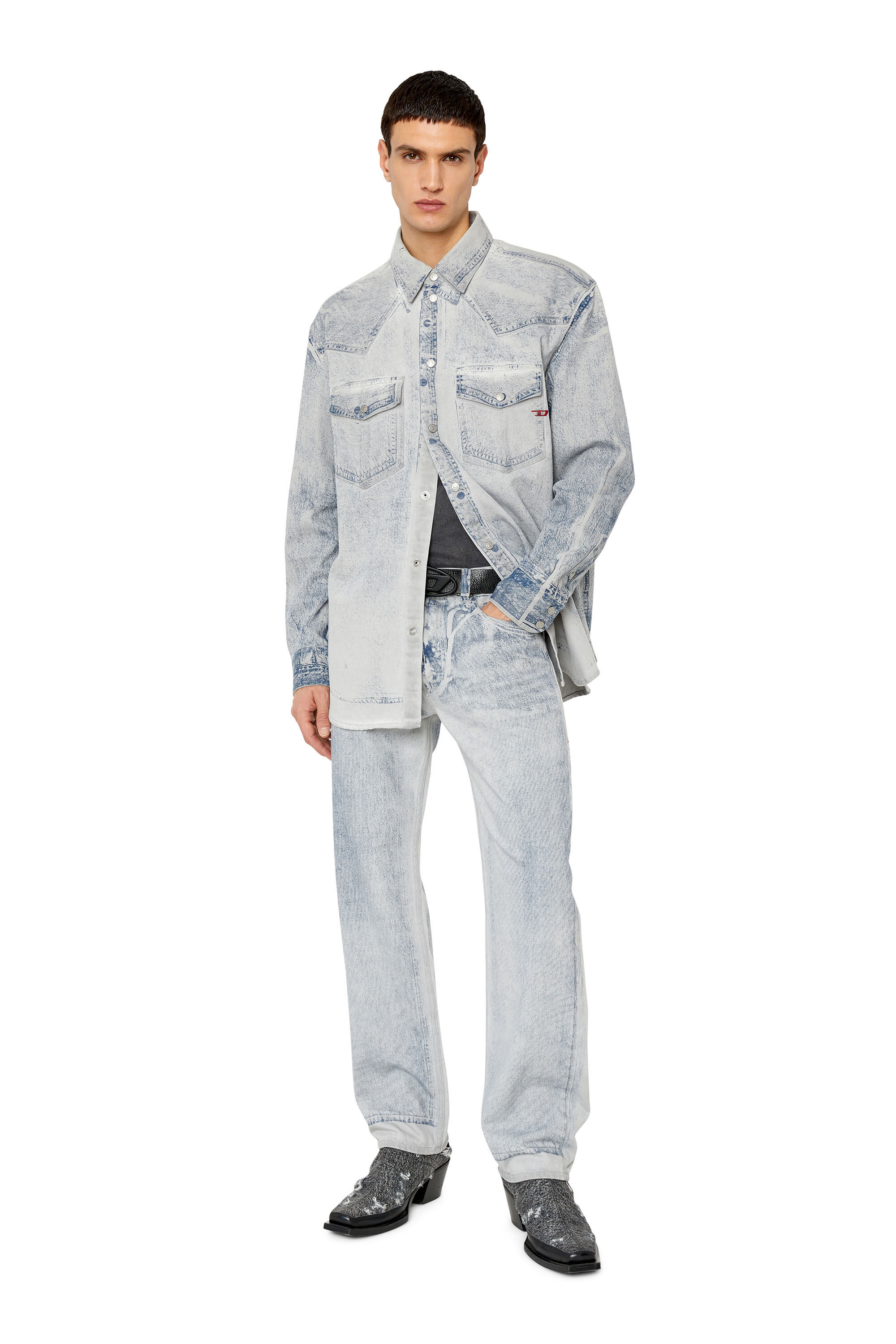 Diesel - D-OCEAN-OVER-SC, Light Grey - Image 1