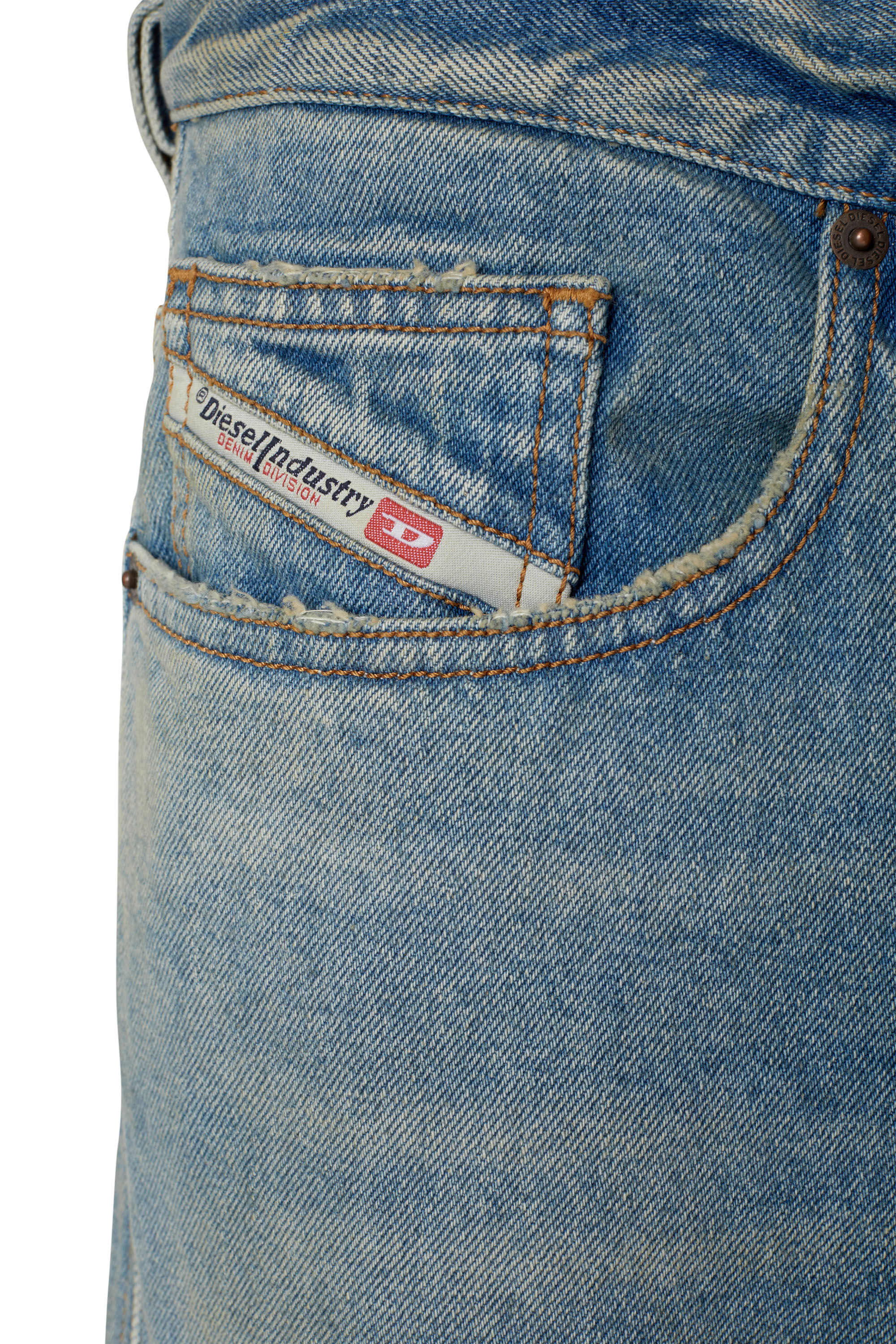 Diesel - 2010 D-Macs 09D79 Straight Jeans, Light Blue - Image 6