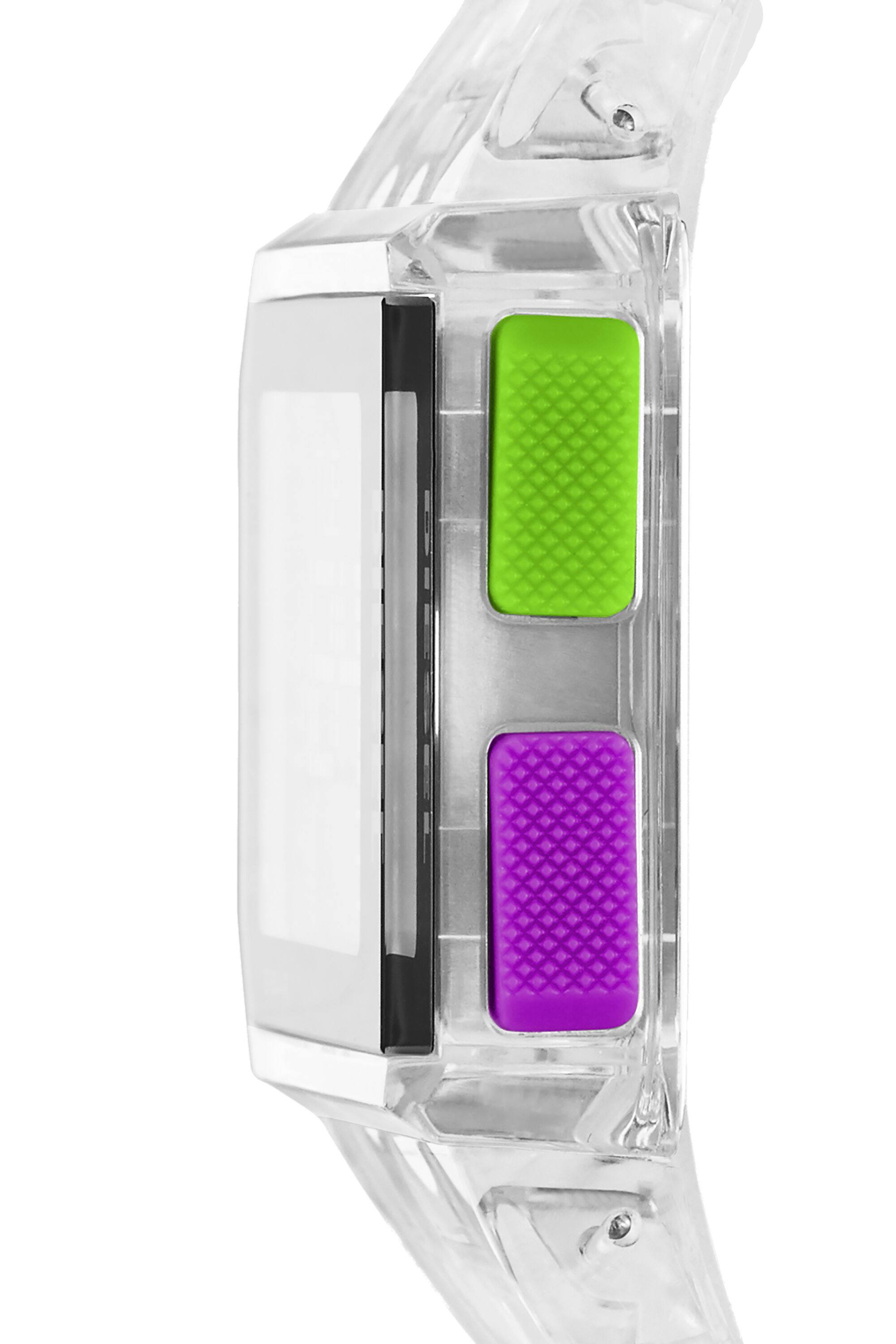 【数量限定】 DZ1935 : watch transparent digital Chopped Limited-edition 時計
