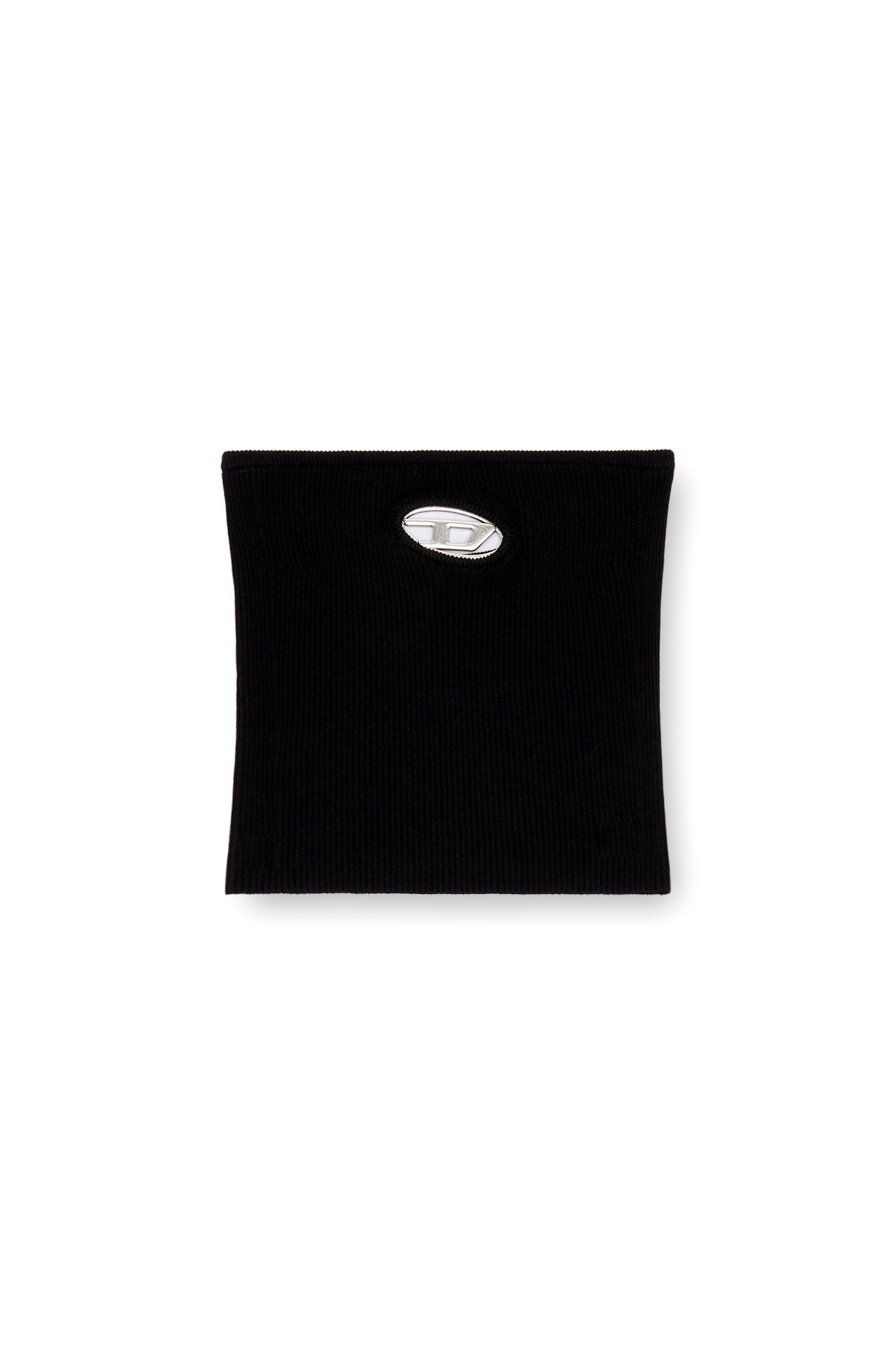 Women's Tube top with logo plaque | Black | Diesel Women's Tube top with logo plaque | Black | Diesel