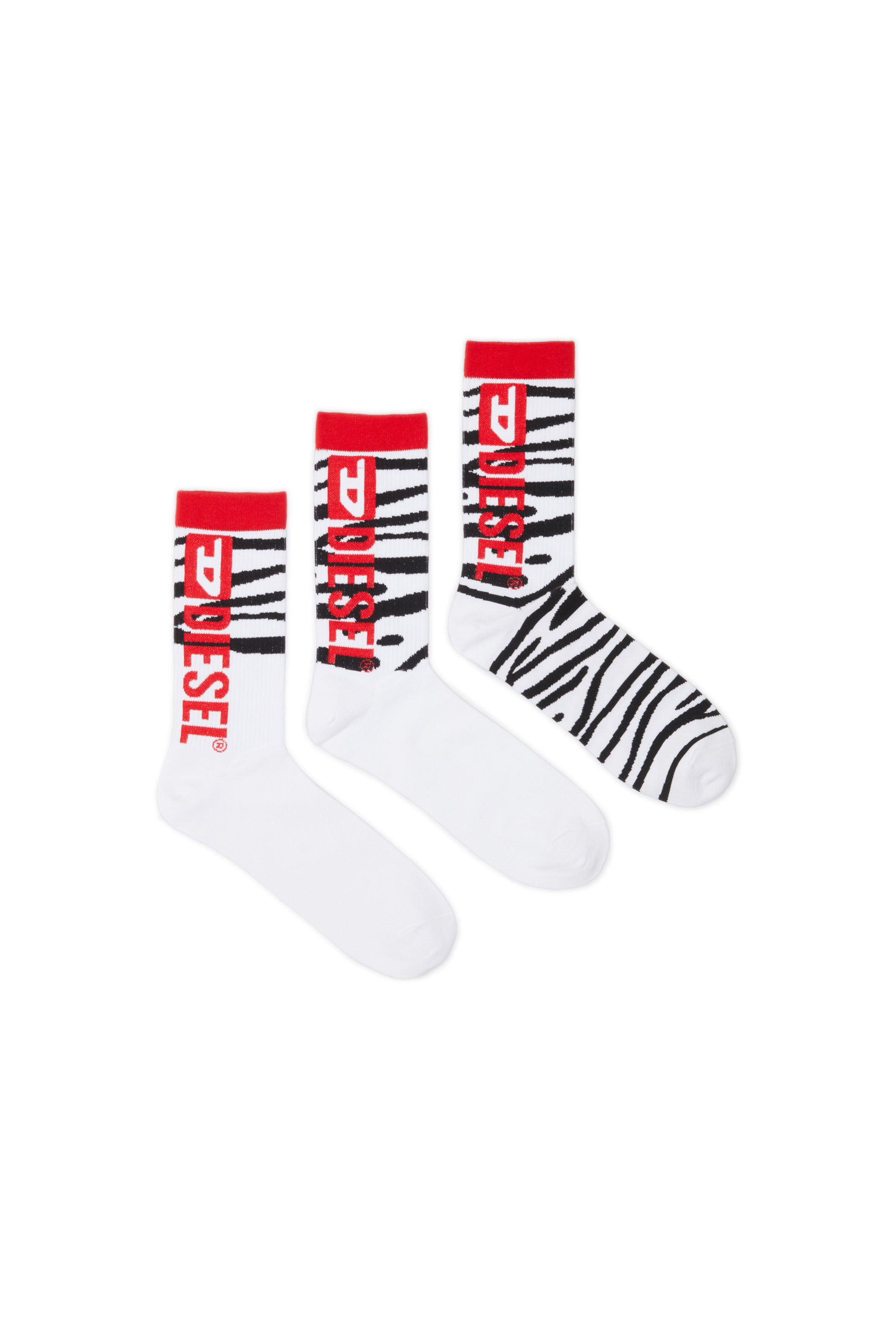 Diesel - SKM-RAY-THREEPACK, White/Black - Image 1