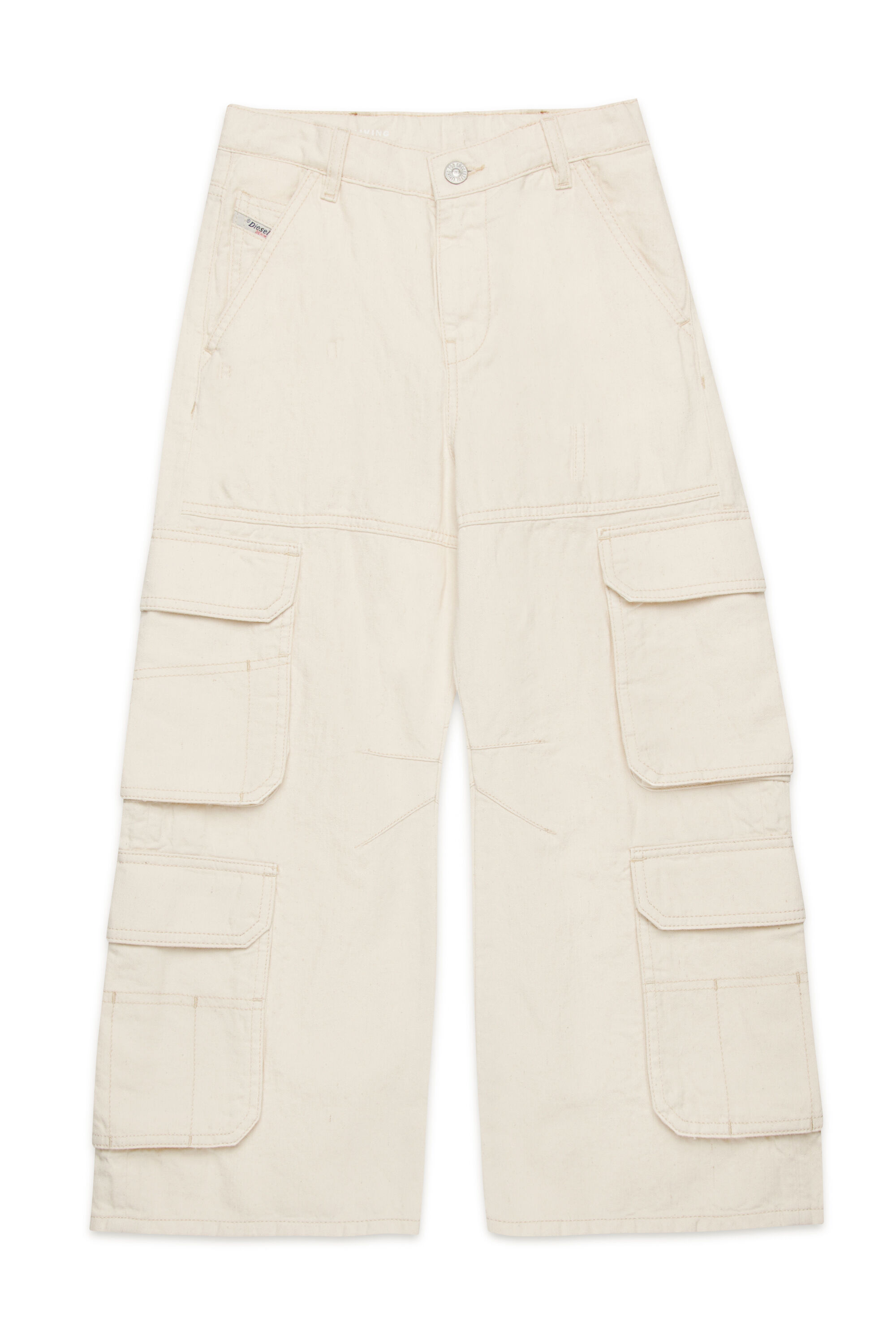 Loose Jeans - D-Argjx | White | 4-16 YEARS Girls | Diesel