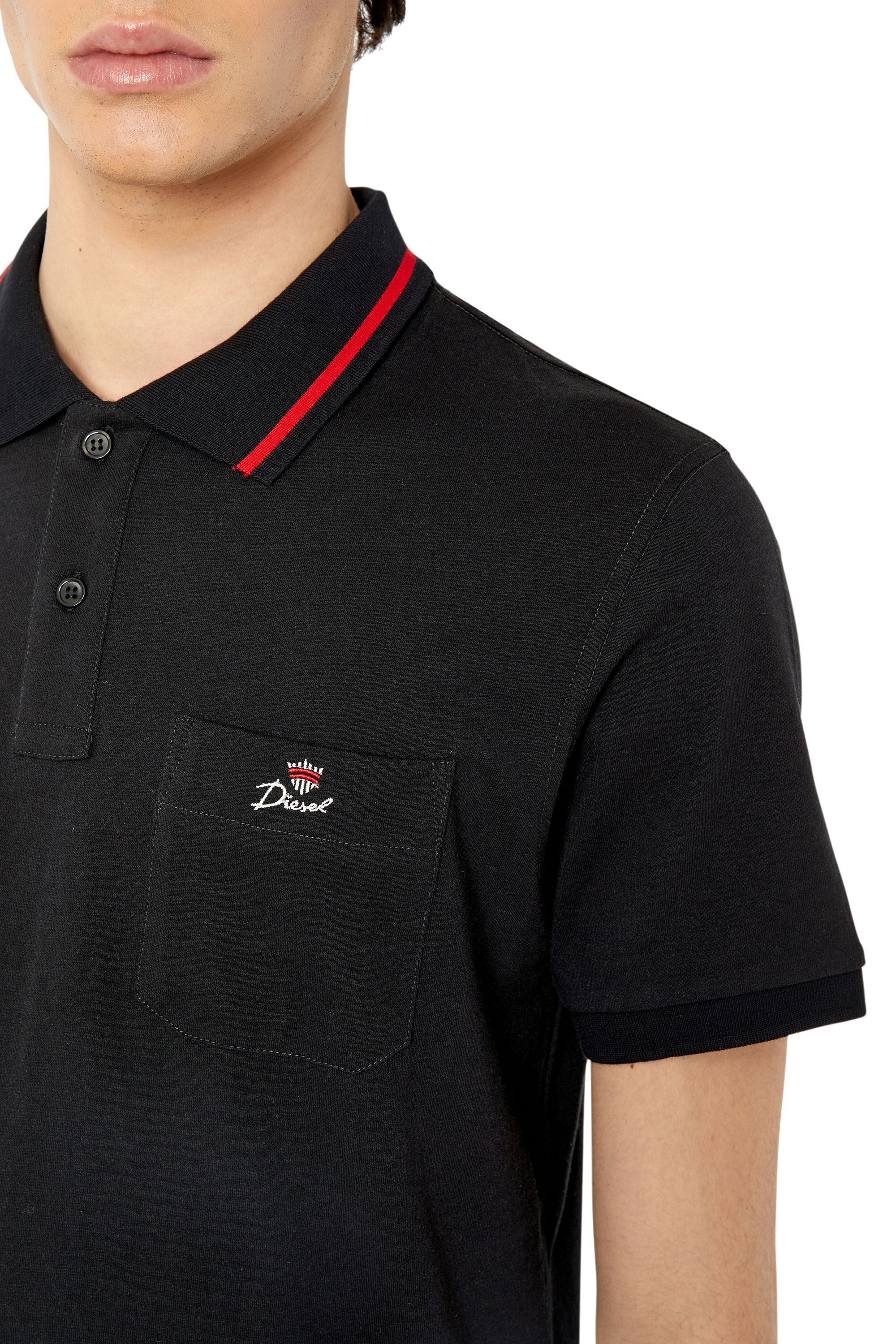 Diesel - T-SMITH-POC, Black - Image 5