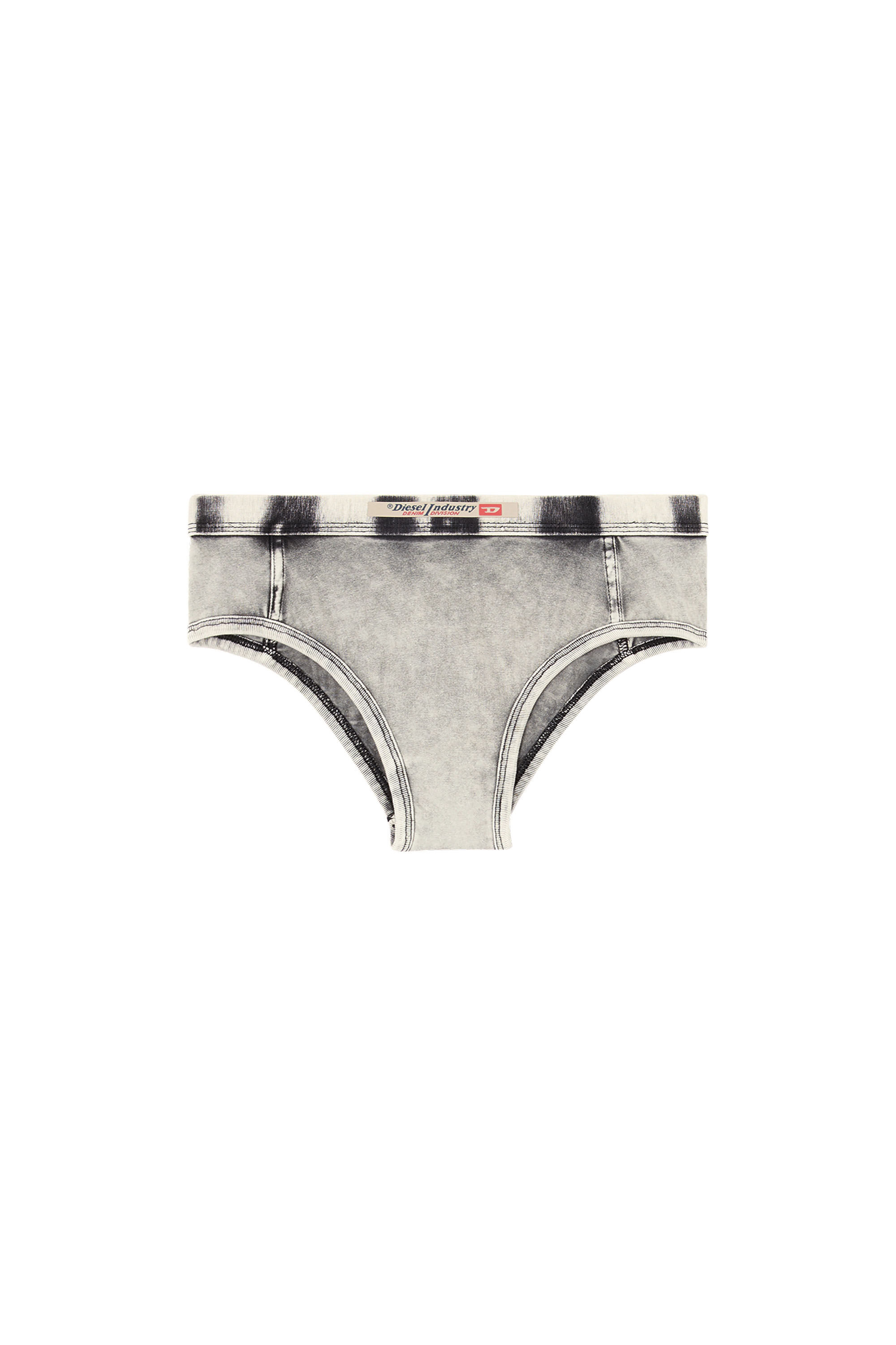 Diesel - HIPSTER-DNM, Woman's Hipster briefs in denim-effect jersey in Grey - 2