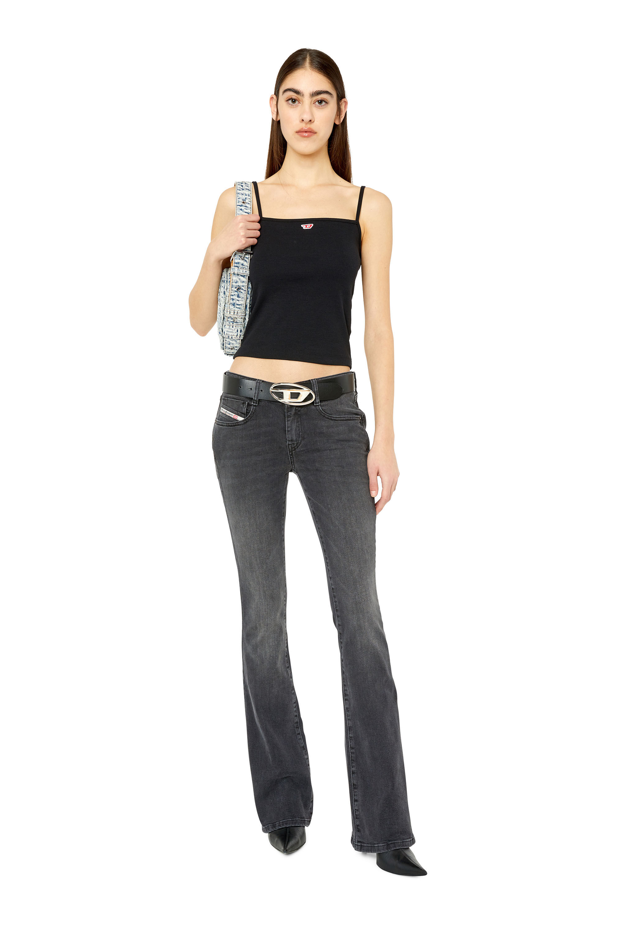 Diesel - Bootcut and Flare Jeans 1969 D-Ebbey 0IHAV, Black/Dark grey - Image 1