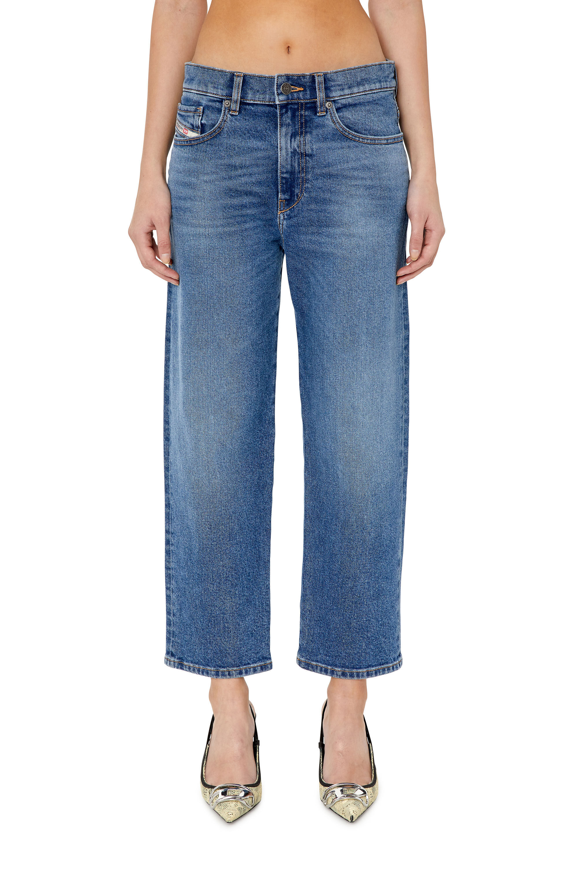 Diesel - Boyfriend Jeans 2016 D-Air 0NFAJ, Medium blue - Image 3