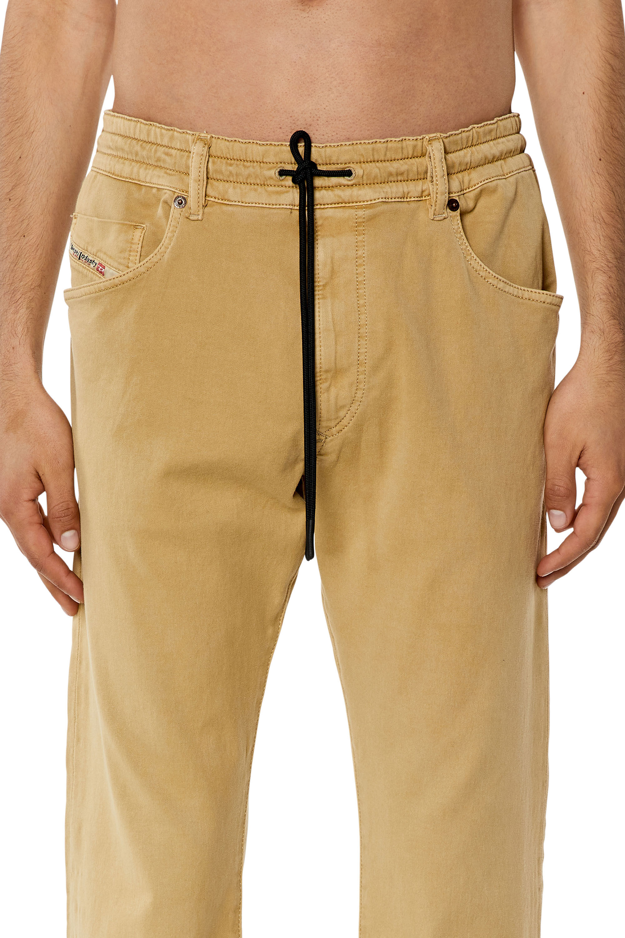 Diesel - Tapered 2030 D-Krooley Joggjeans® 068DY, Light Brown - Image 5