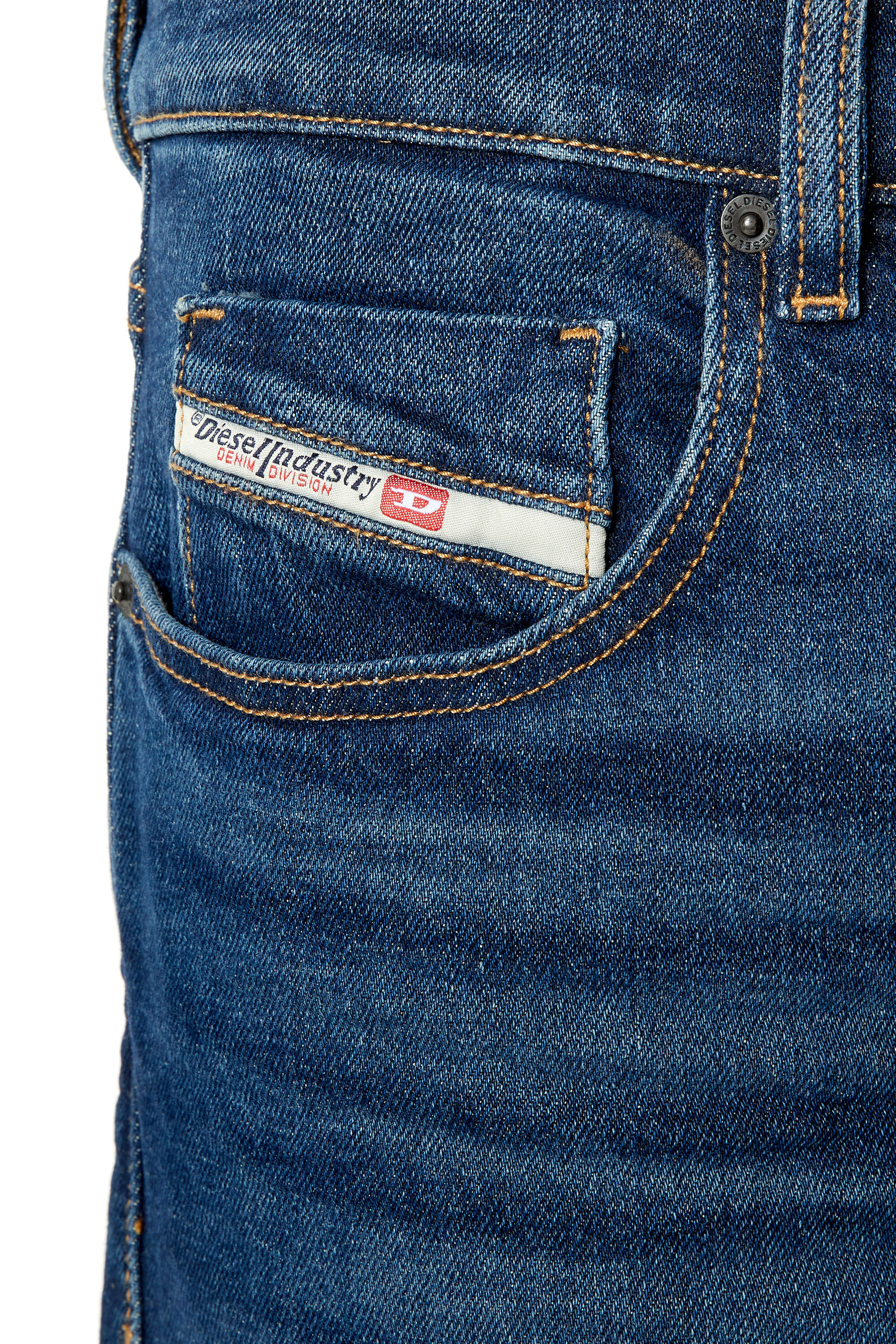 Diesel - Slim Jeans 2019 D-Strukt 0GYCS, Dark Blue - Image 5