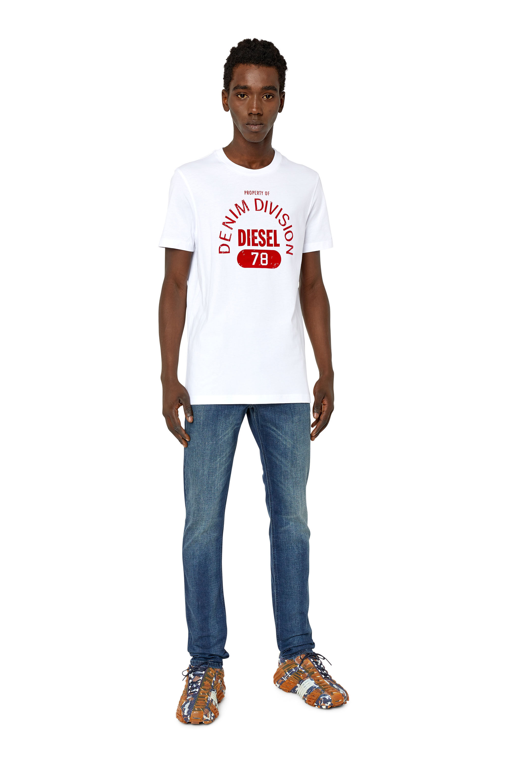 Diesel - Man's Skinny Jeans 1979 Sleenker 09F58, Dark Blue - 1