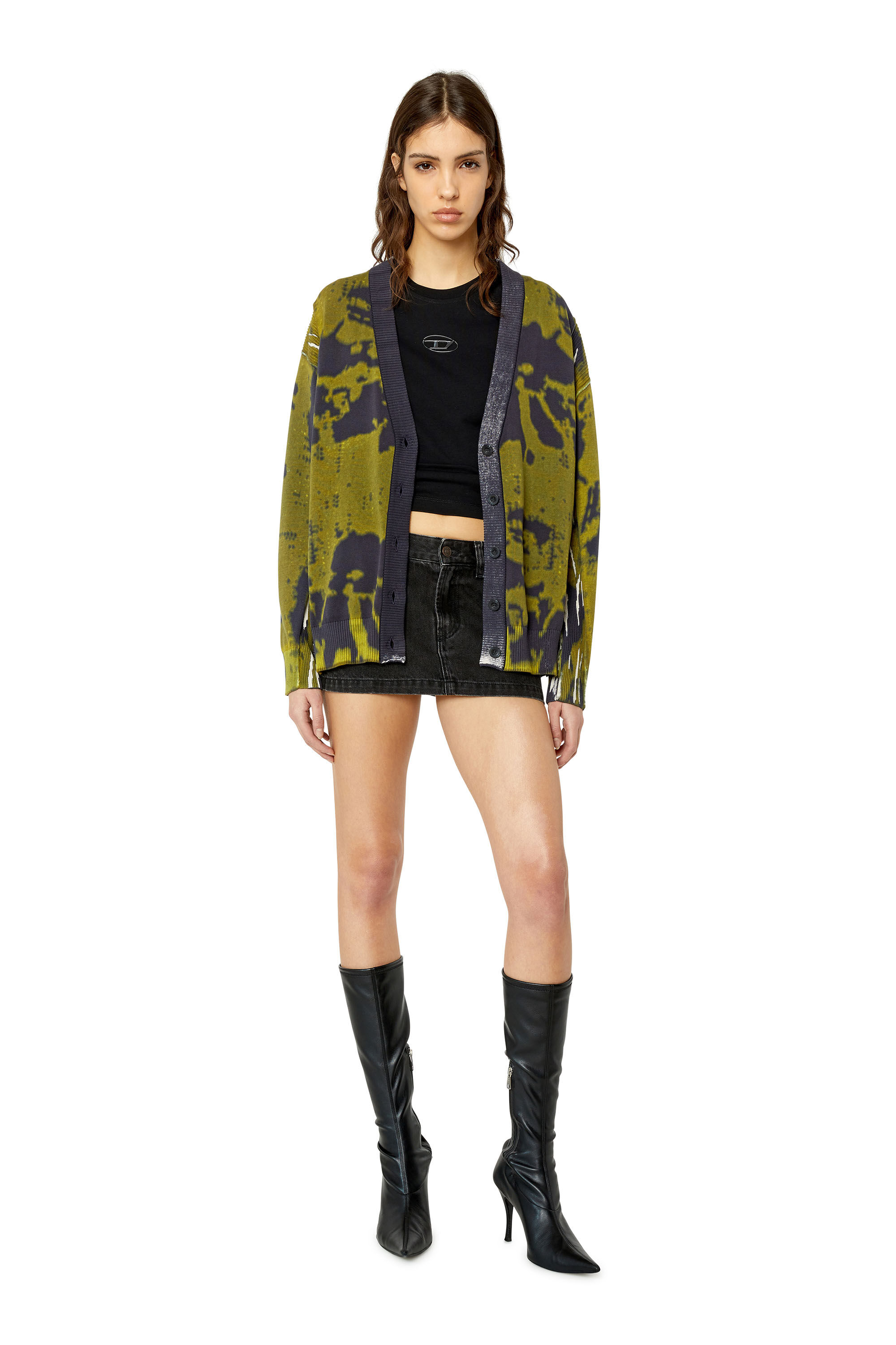 Diesel - K-LARAN-CARD, Black/Green - Image 1