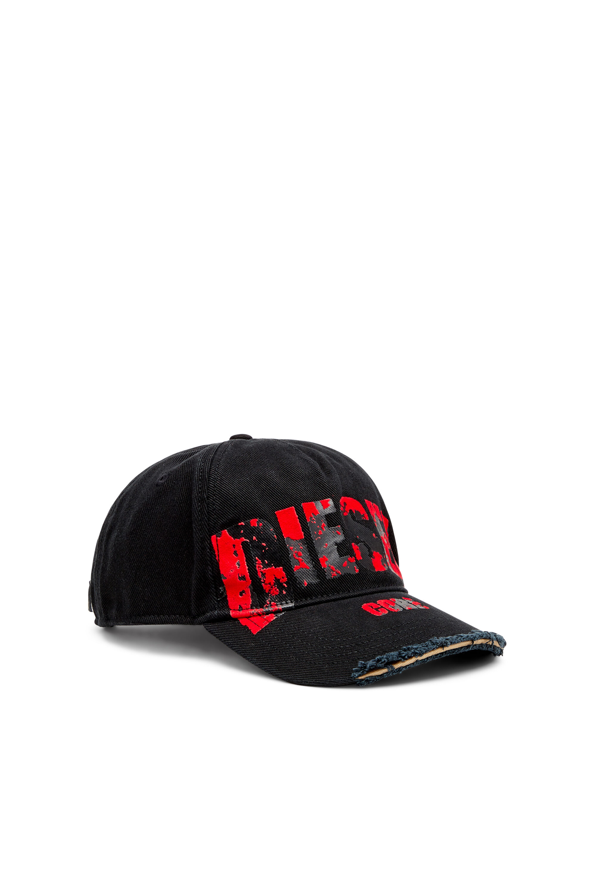 DIESEL | C-HASE HAT BLACK/RED キャップ UNISEX Diesel C-Hase Cap | Black | FARFETCH PT