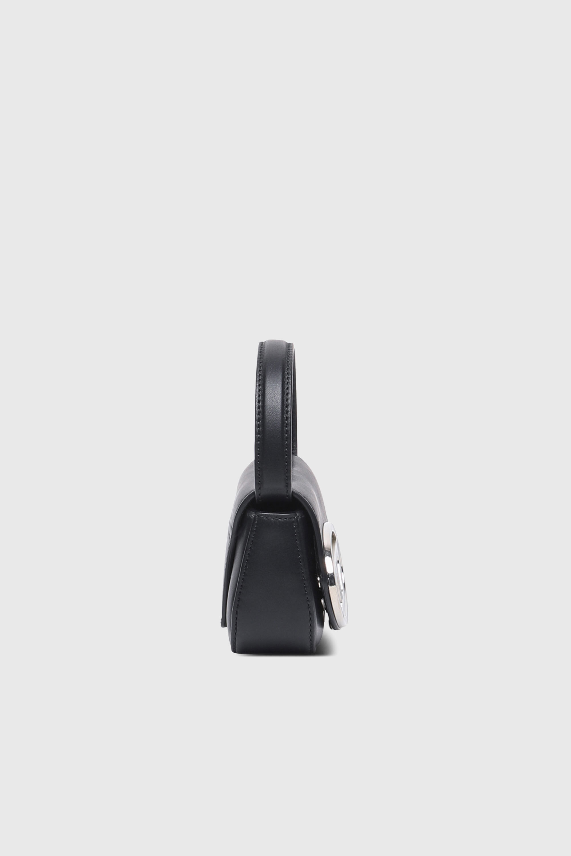 Diesel - 1DR XS, Woman's 1DR XS-Iconic mini bag with D logo plaque in Black - 5
