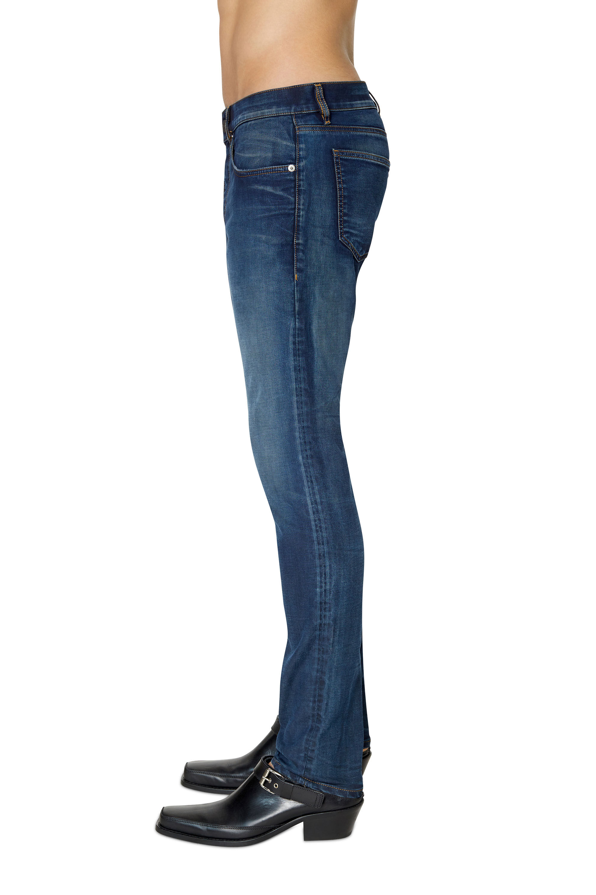 Diesel - D-Strukt JoggJeans® 068BC Slim, Dark Blue - Image 5