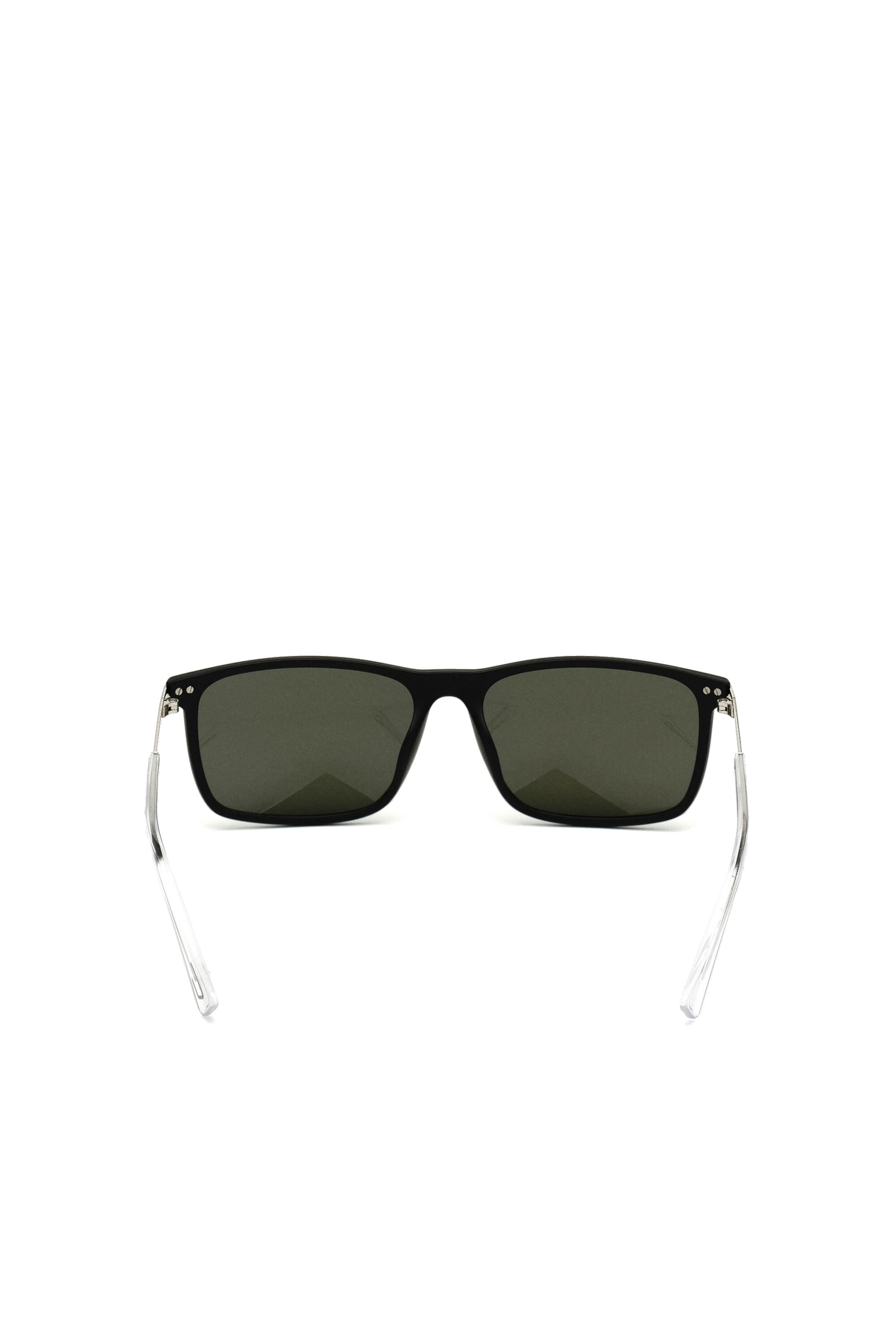 Diesel - DL0312, Man's Injected Sunglasses in Black - 3