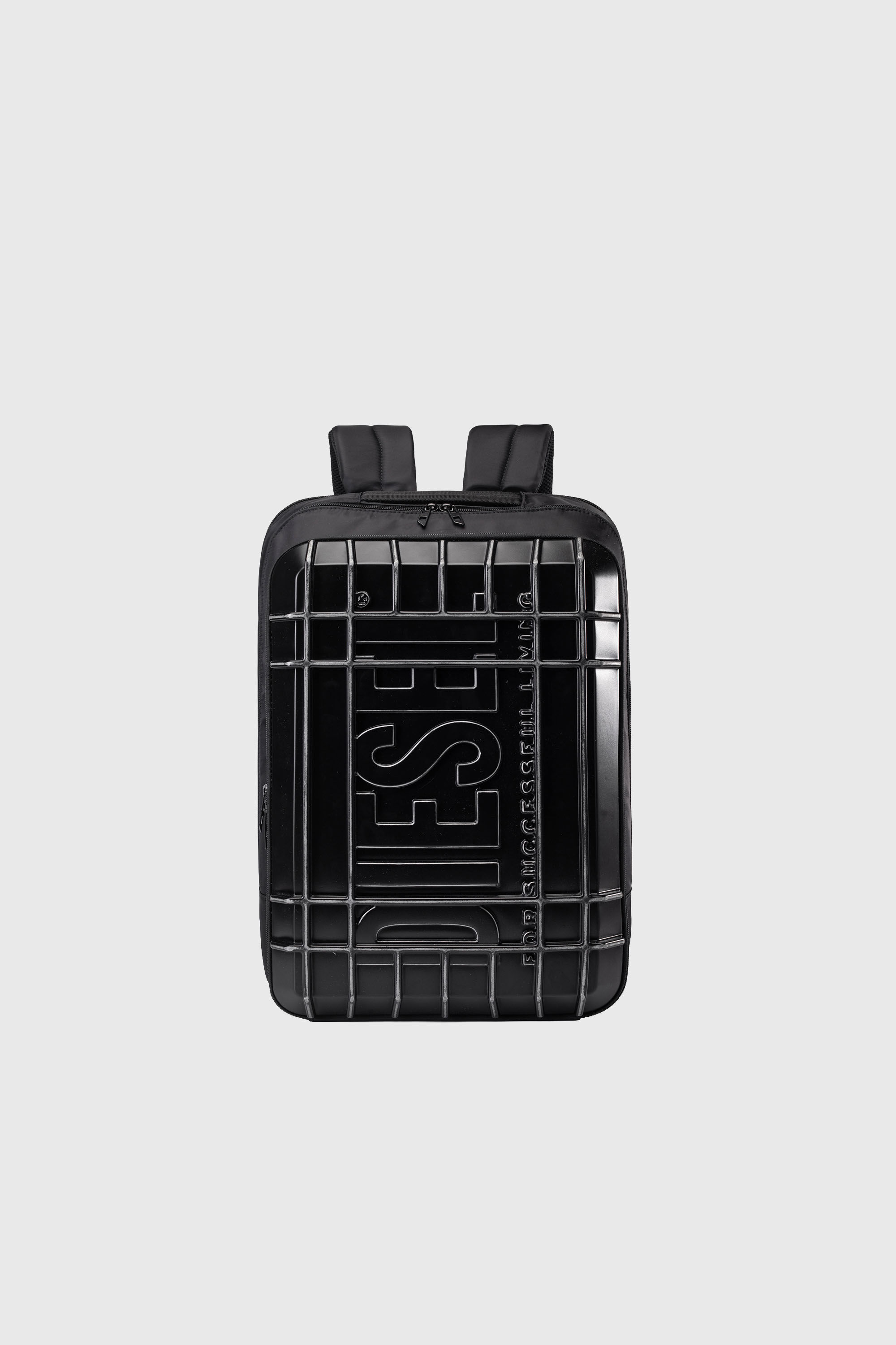 Diesel - DIESEL PC STRONG IMAGE BACKPACK- DSB005, Unisex's Rugged travel backpack in Black - 2