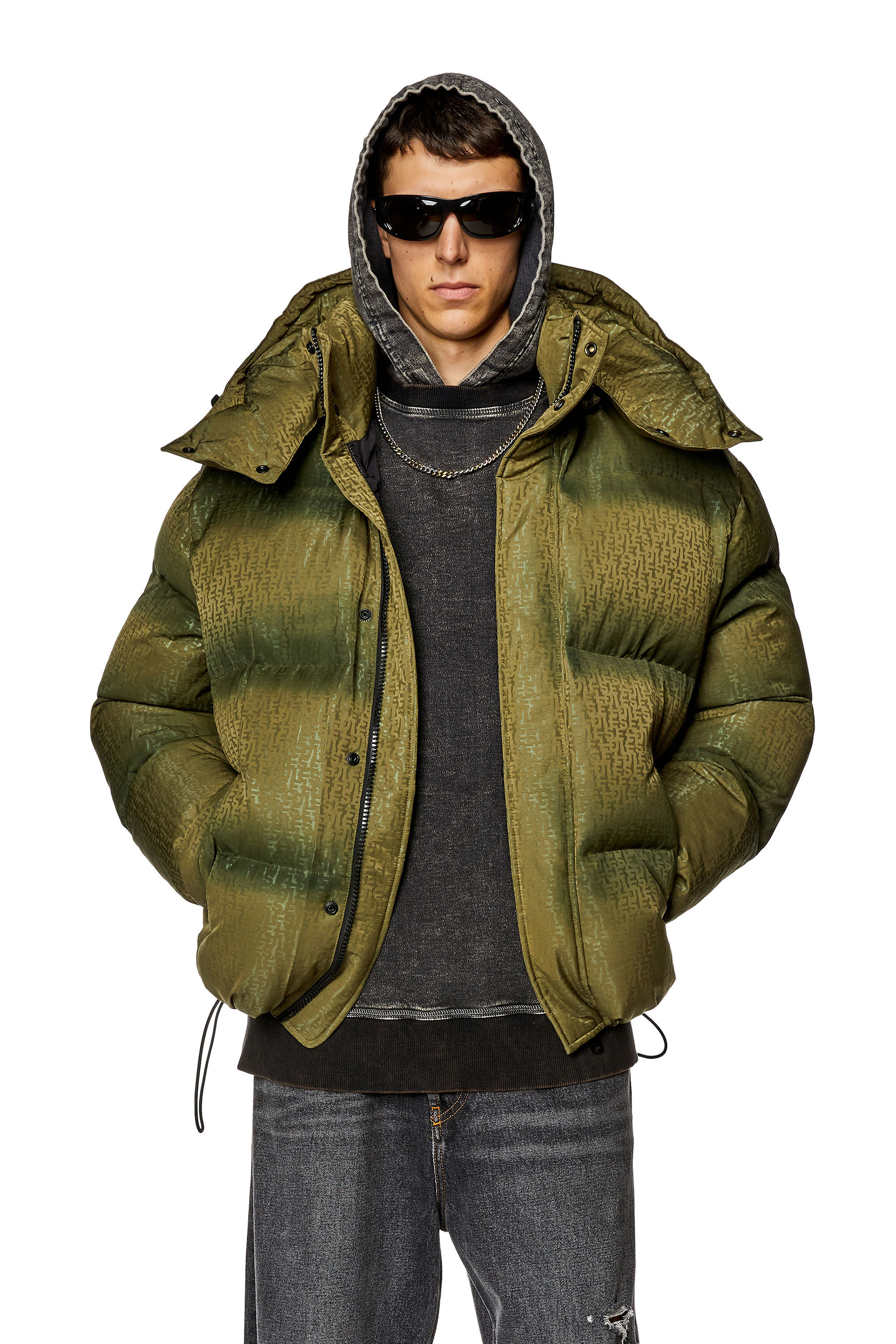 Diesel padded jacket on sale