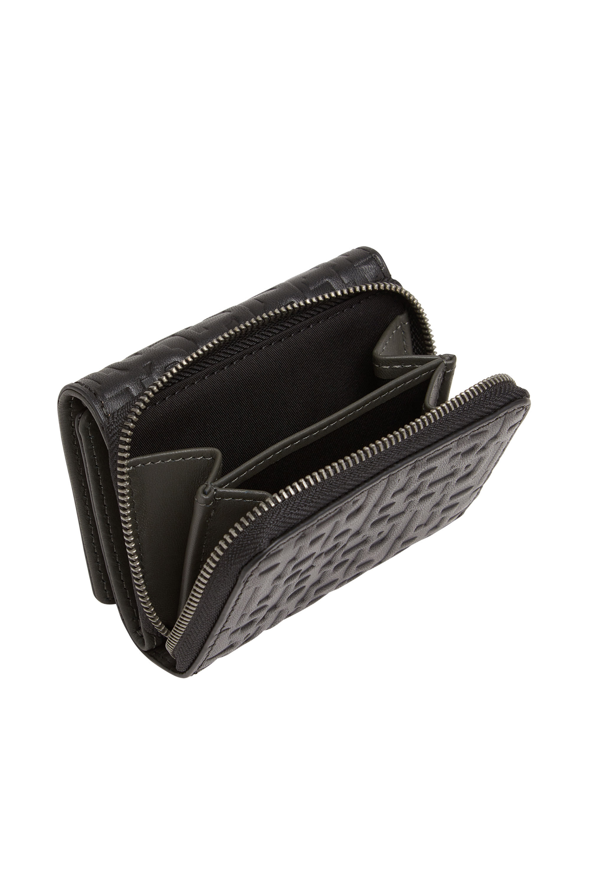 Diesel - TRI-FOLD COIN ZIP, Black - Image 4