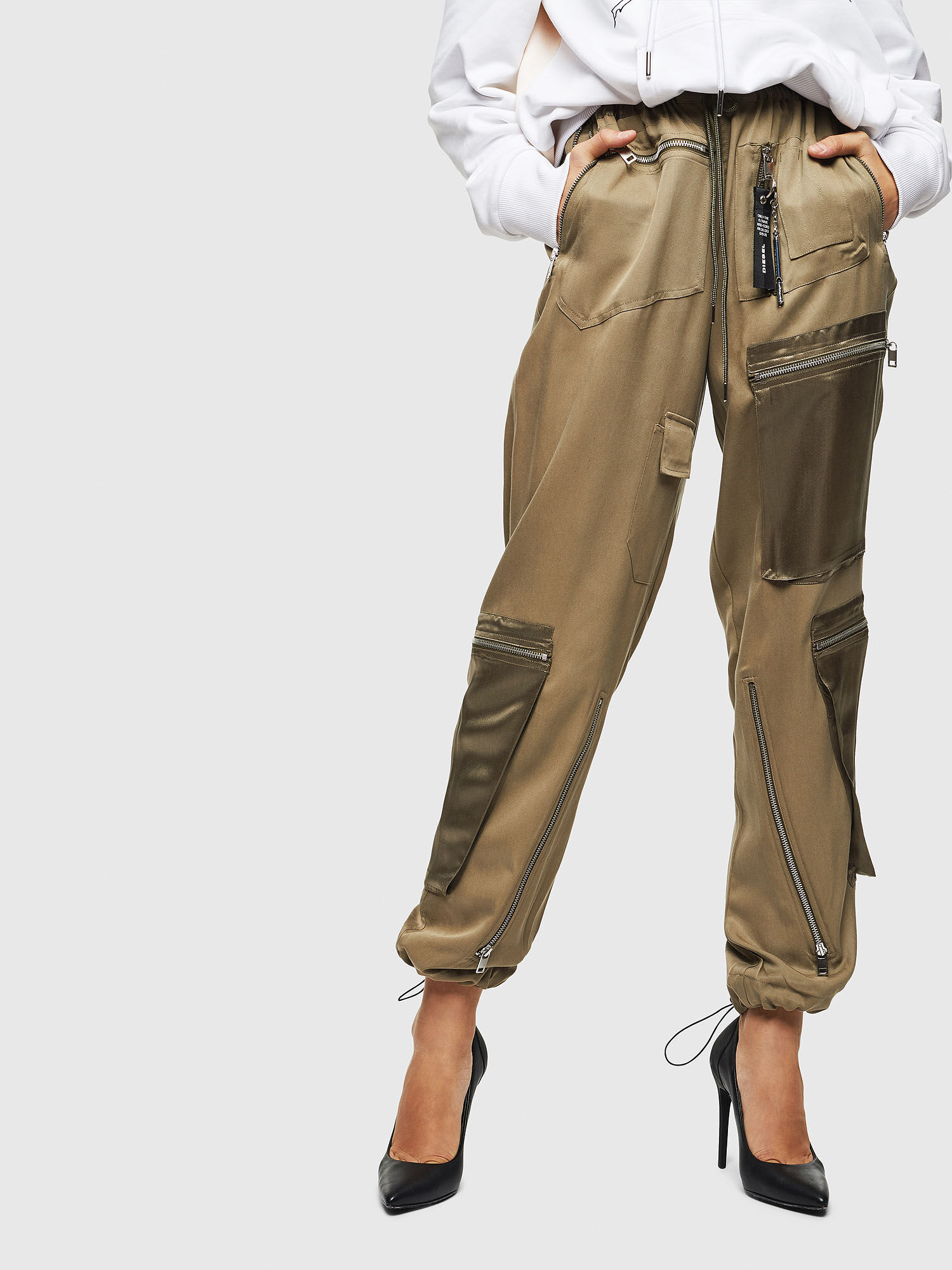 Diesel pants women's clearance