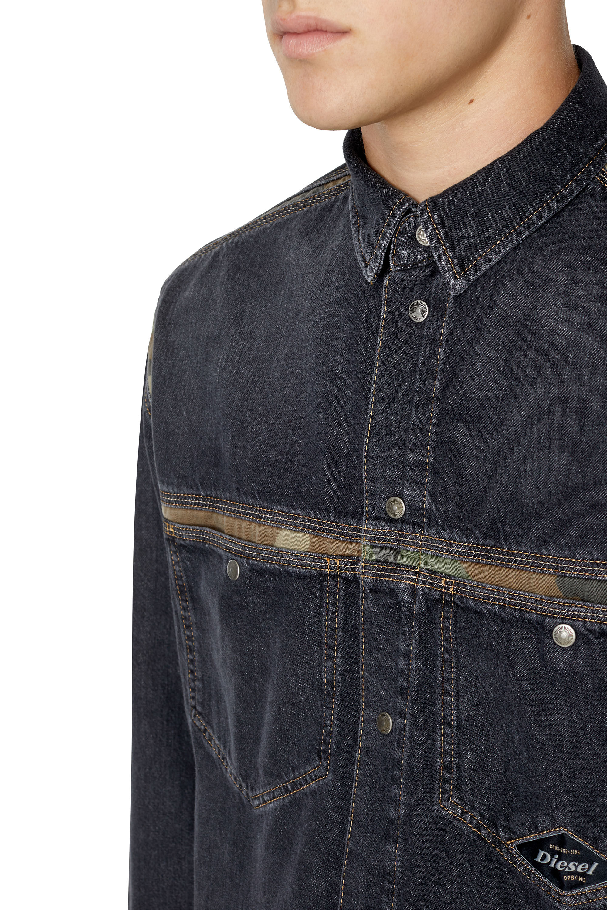 Diesel - D-HOR-FS, Black/Dark grey - Image 6