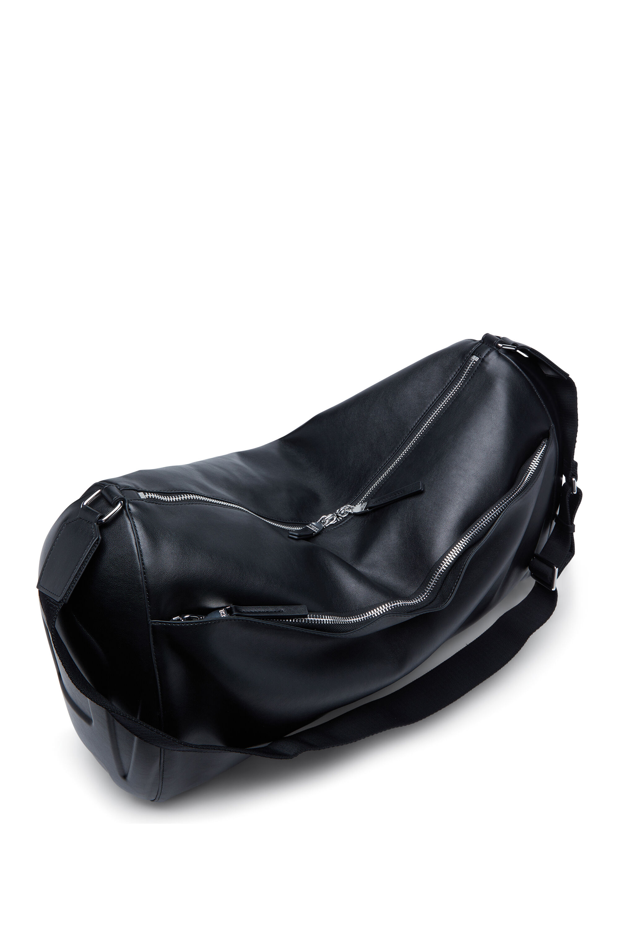 バッグ d Women's Load-D-Duffle bag with hard-shell logo sides | Black