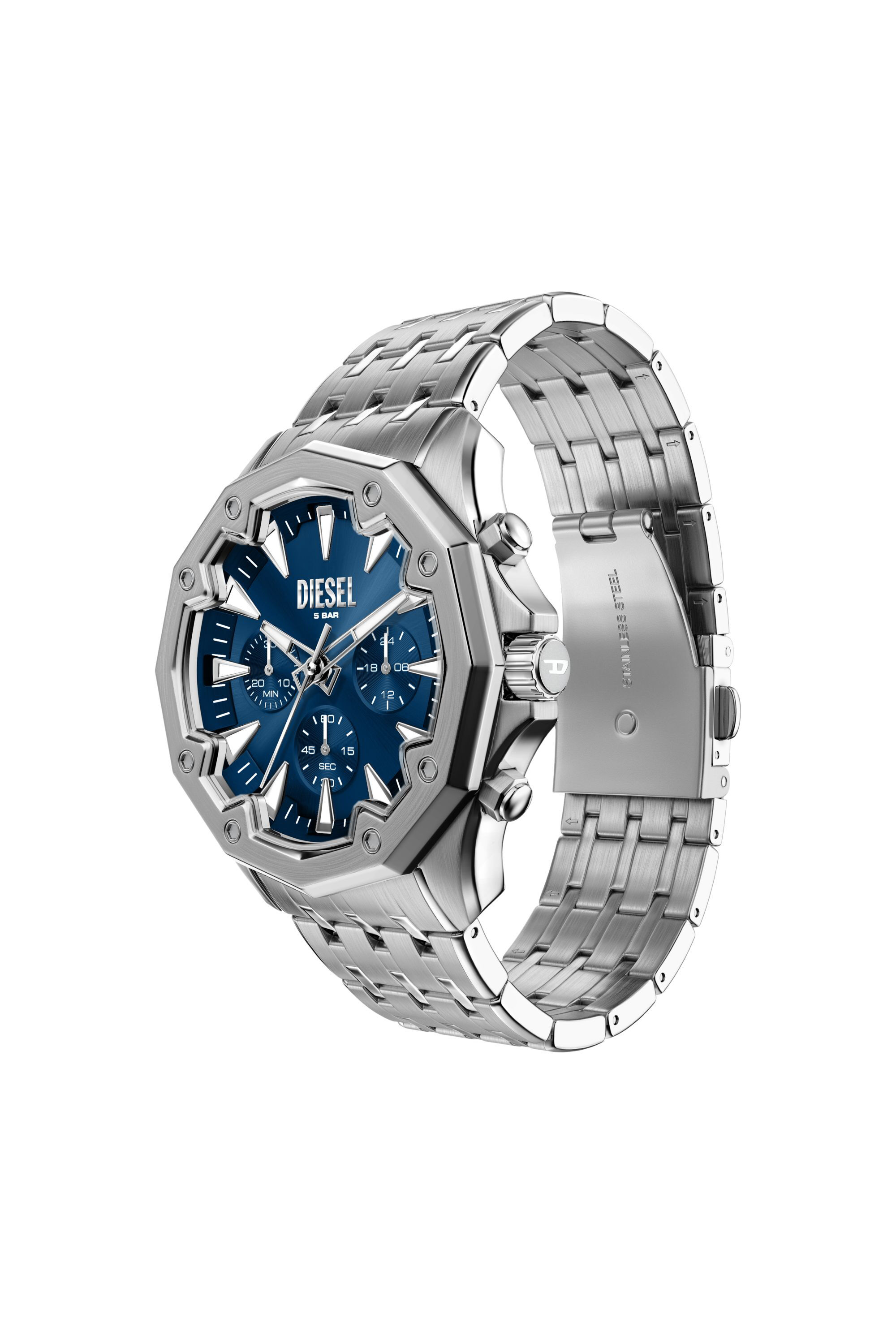 Men's Stinger Stainless Steel Watch | Silver | Diesel DK