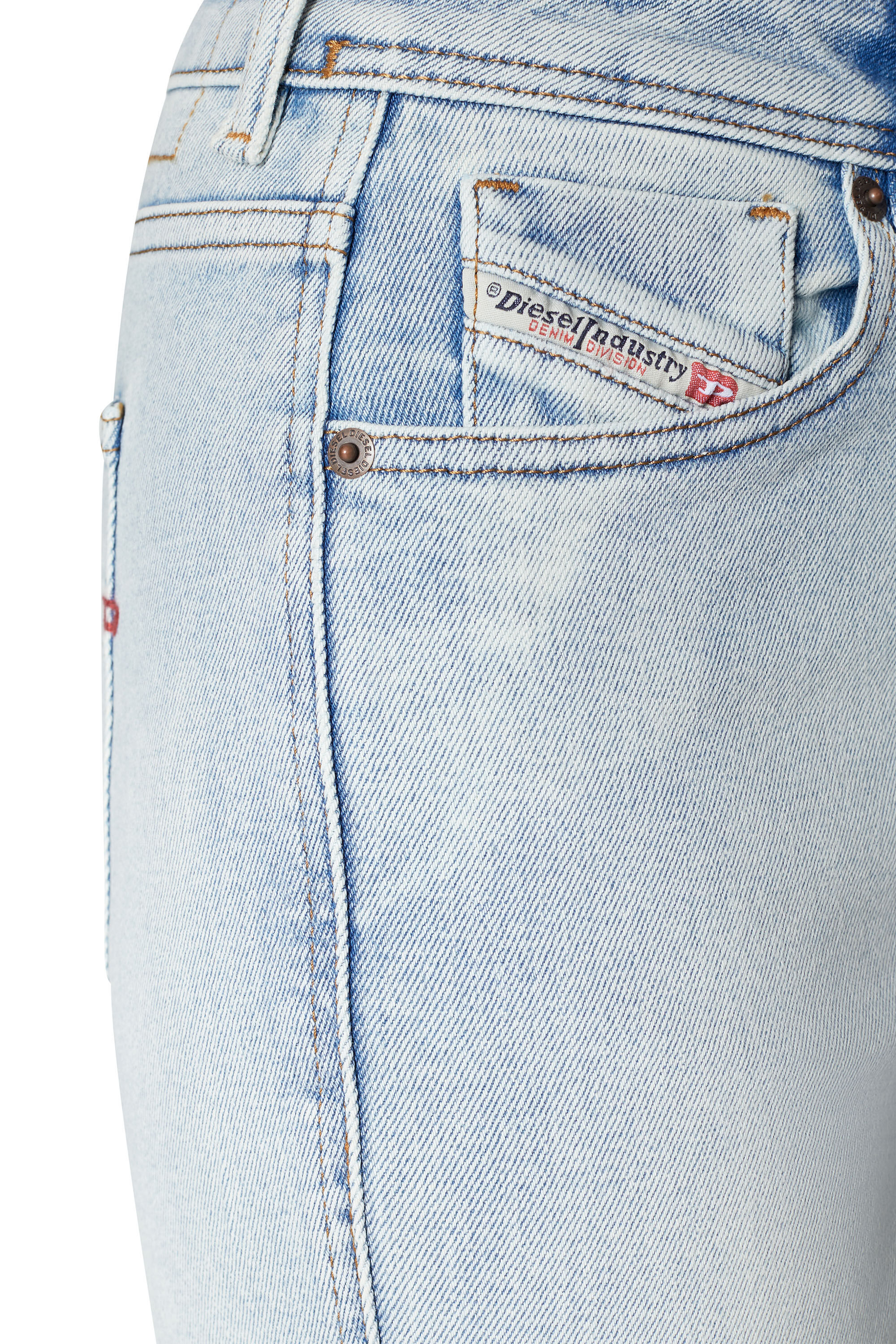 Diesel - 2004 09C08 Tapered Jeans, Light Blue - Image 6