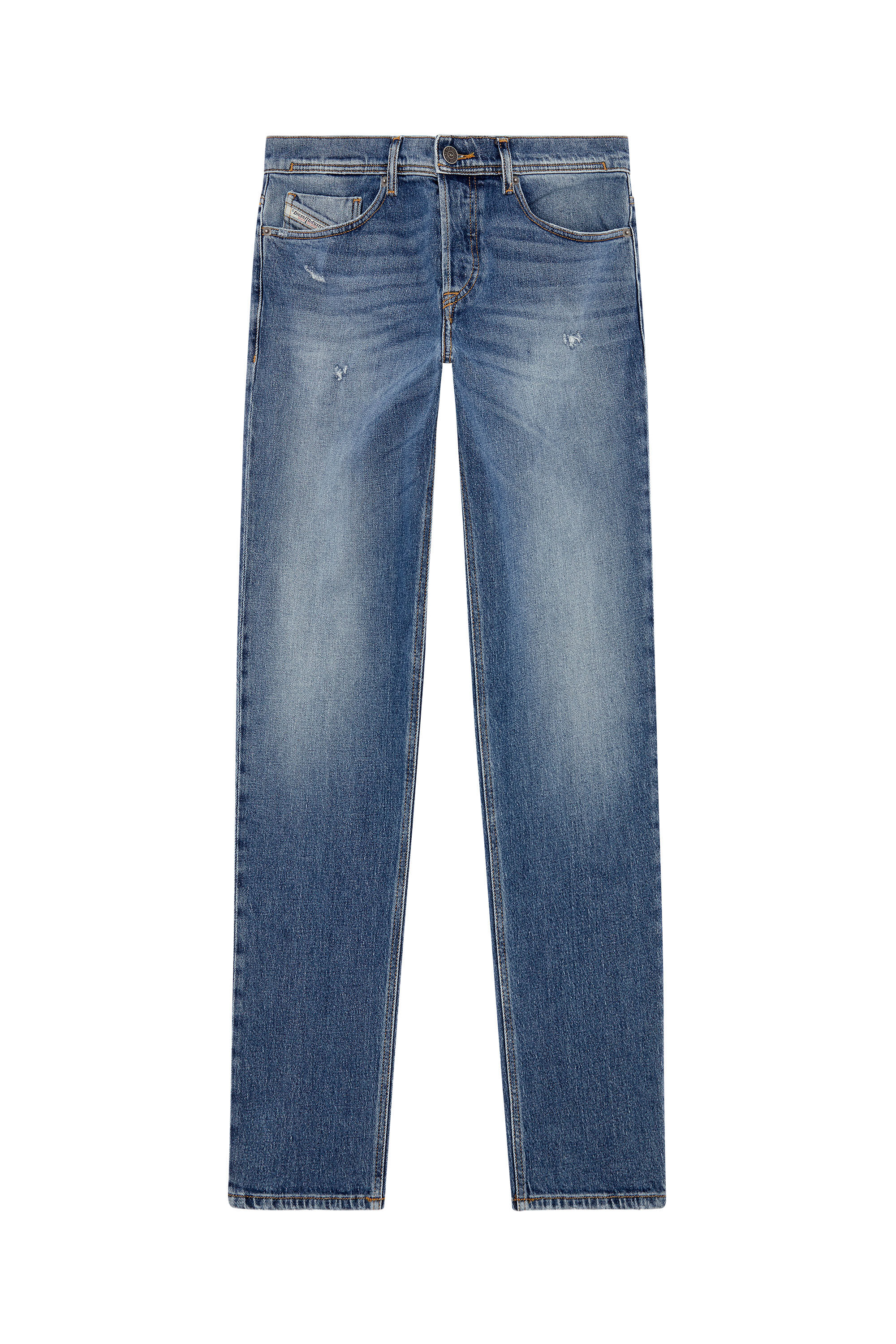 Diesel - Tapered Jeans 2023 D-Finitive 09I16, Medium blue - Image 2