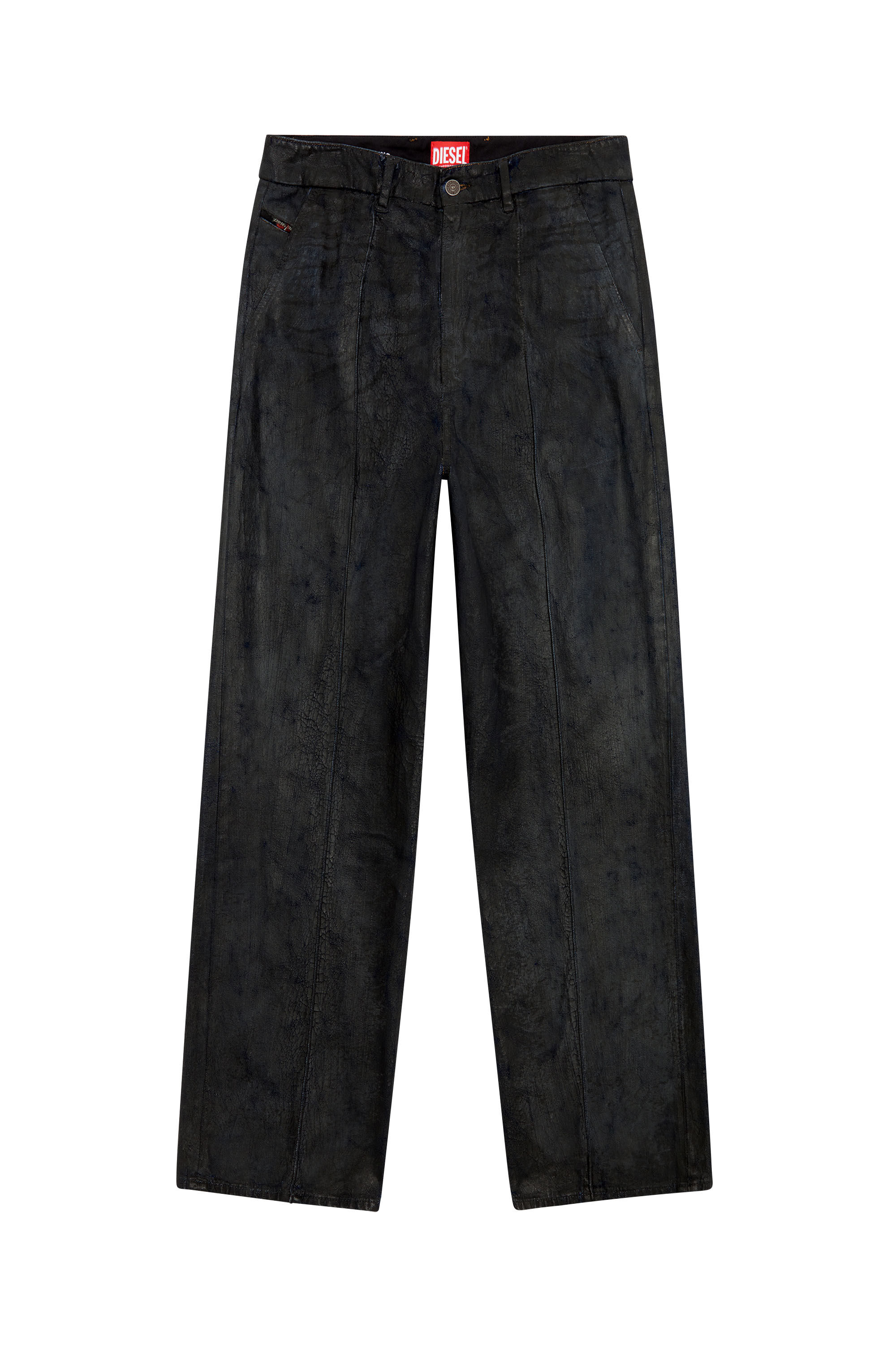 Diesel - Straight Jeans D-Chino-Work 0PGAZ, Black - Image 2