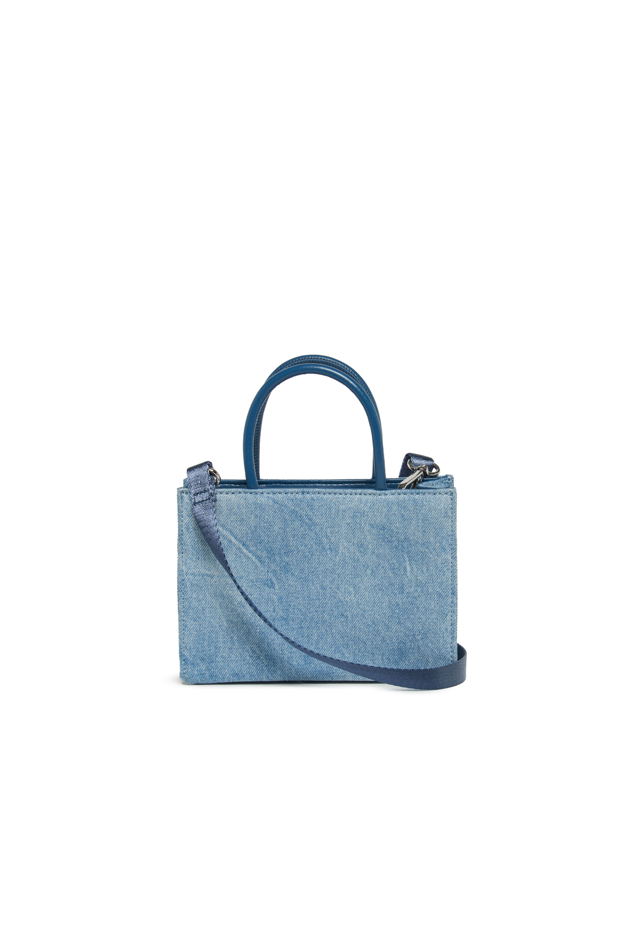 Girl's DSL 3D Mini-Bag in denim with embossed logo | ToBeDefined