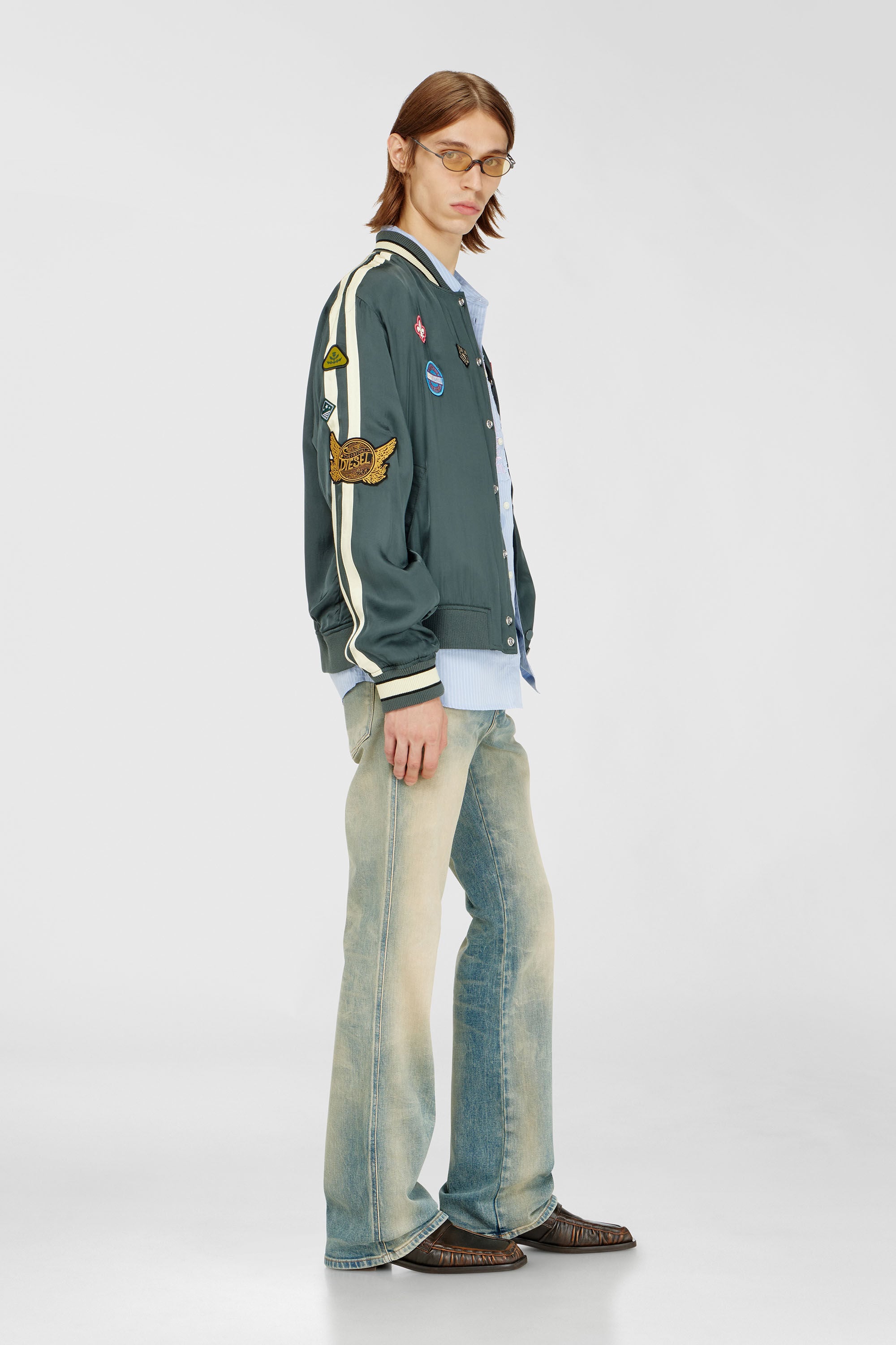 Diesel - Man's Bootcut Jeans 1998 D-Buck 09H78, Medium blue - 2
