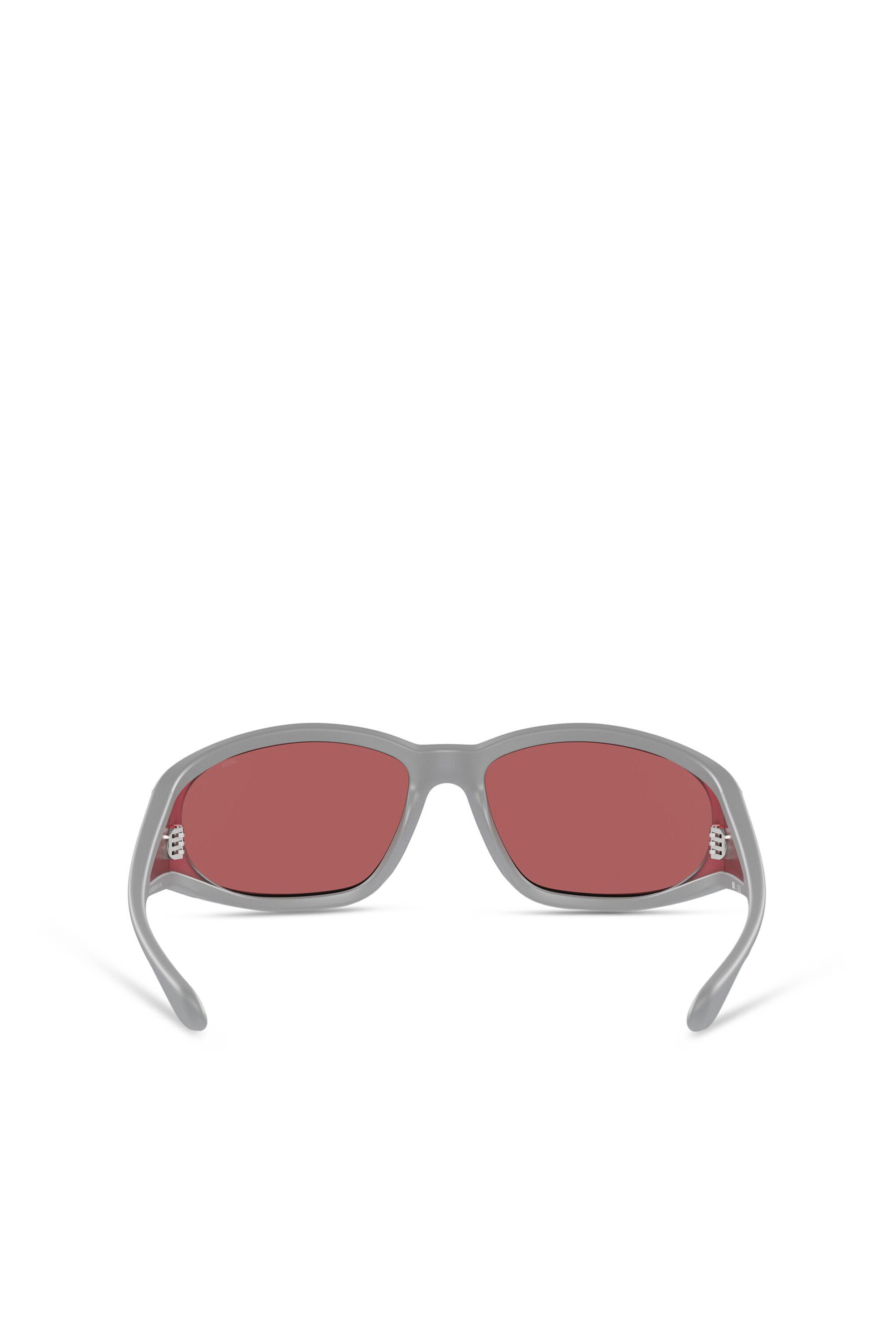 Women's Rectangular sunglasses in acetate | Multicolor | Diesel