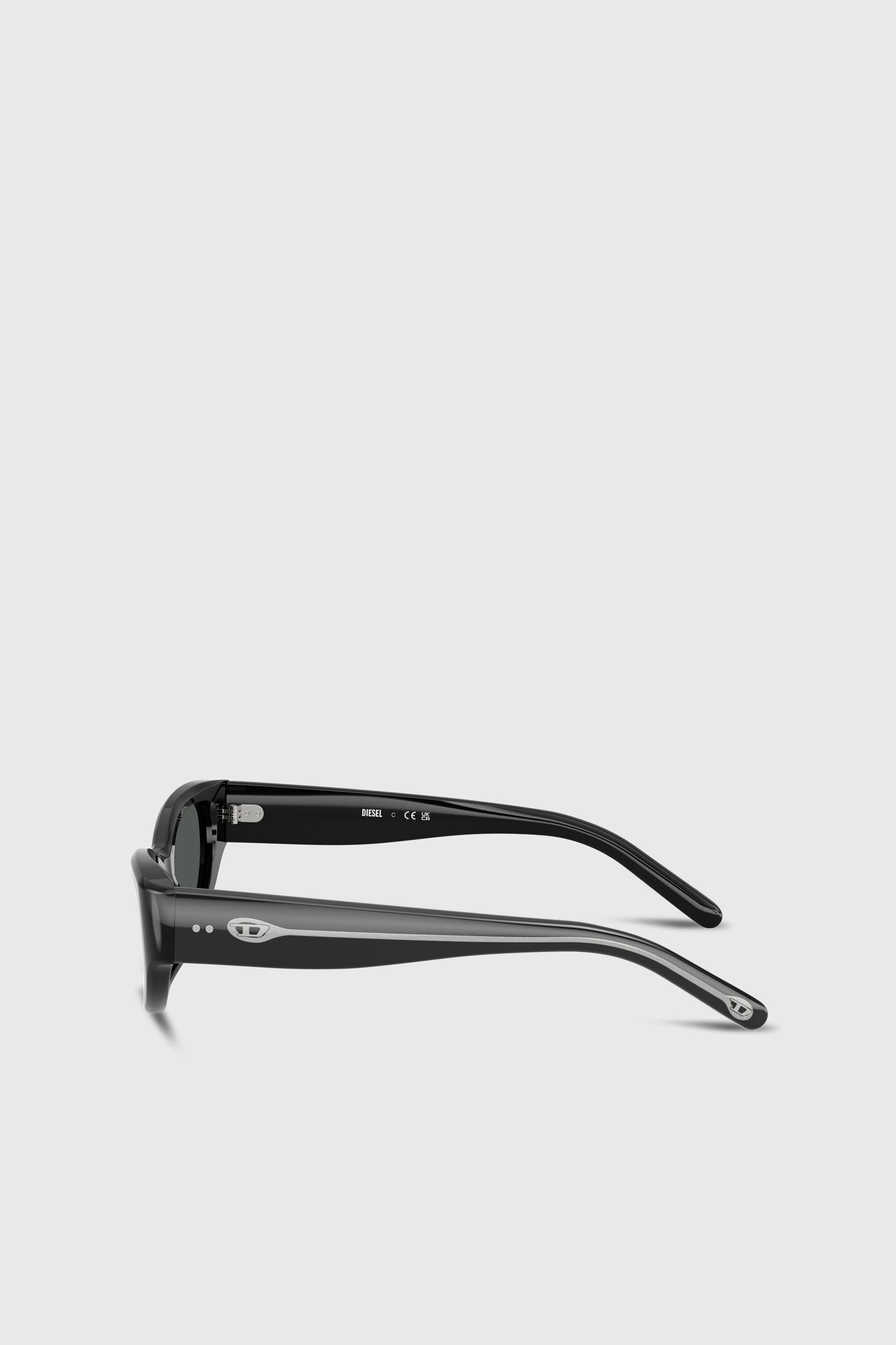 Diesel - 0DL2010U, Unisex's Cat-eye style sunglasses in Black - 5