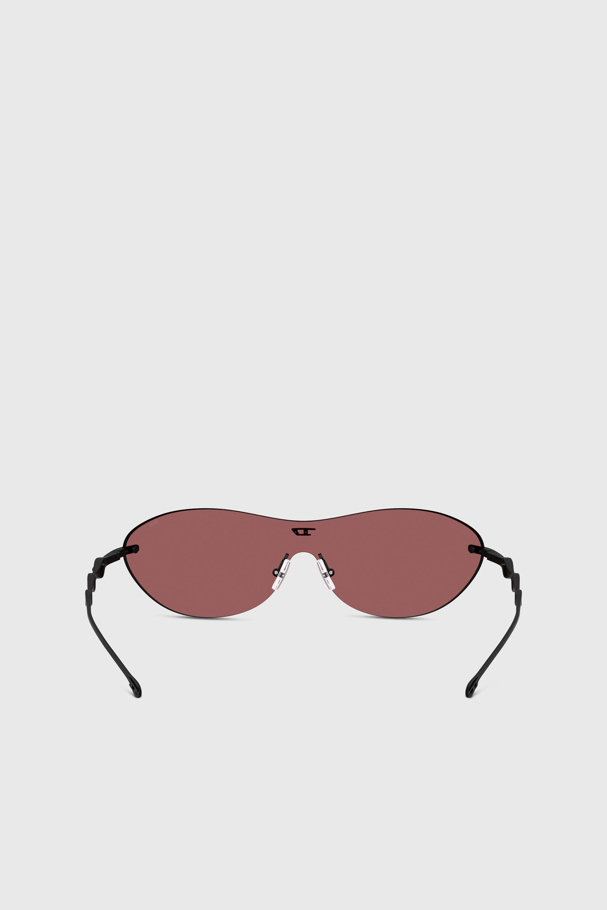 Diesel - 0DL1006 SIZE 35, Unisex's Iconic oval sunglasses in Dark Violet - 3