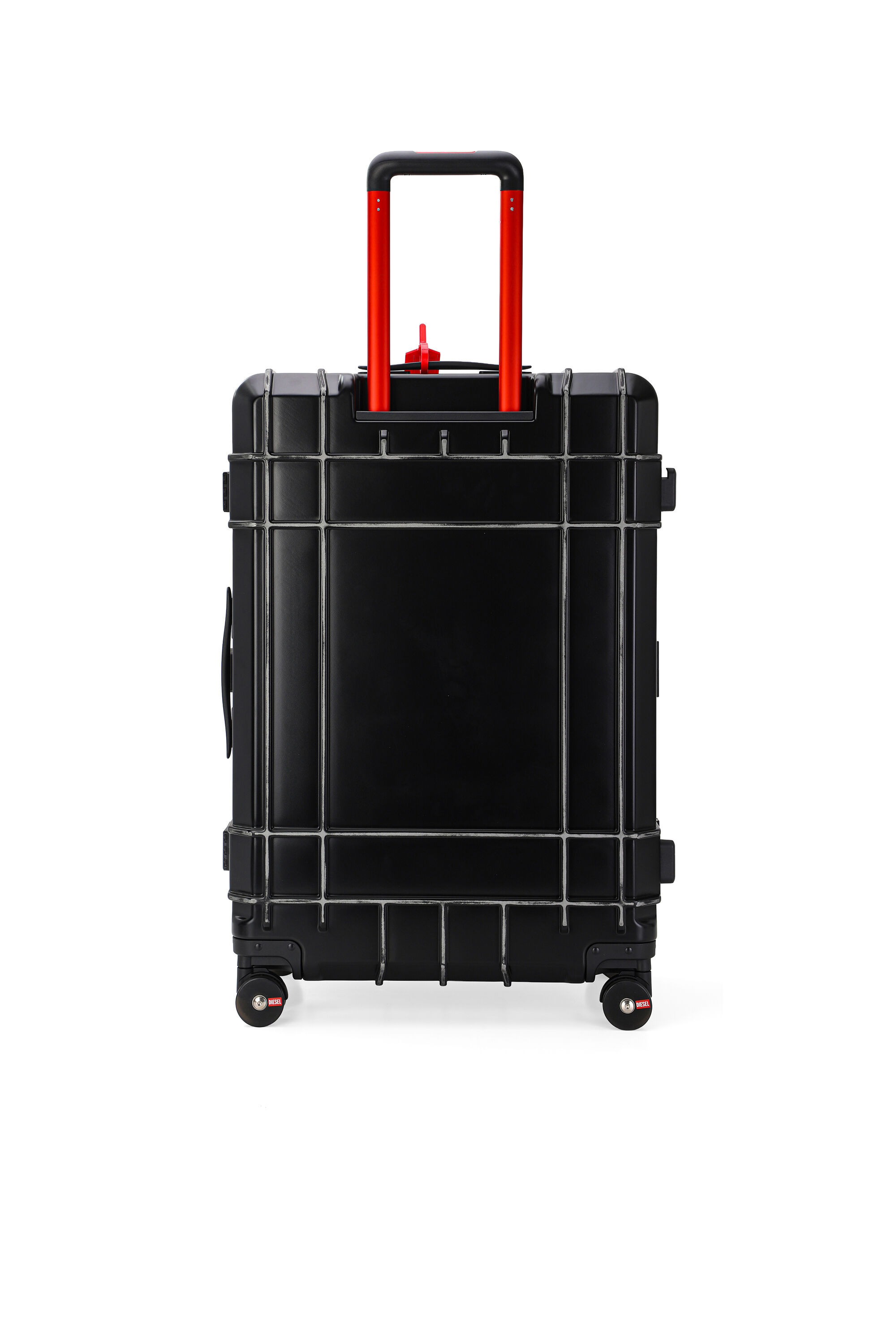 Diesel - DIESEL PC STRONG IMAGE TROLLEY- DSL003, Unisex's Rugged suitcase size L in Black - 2