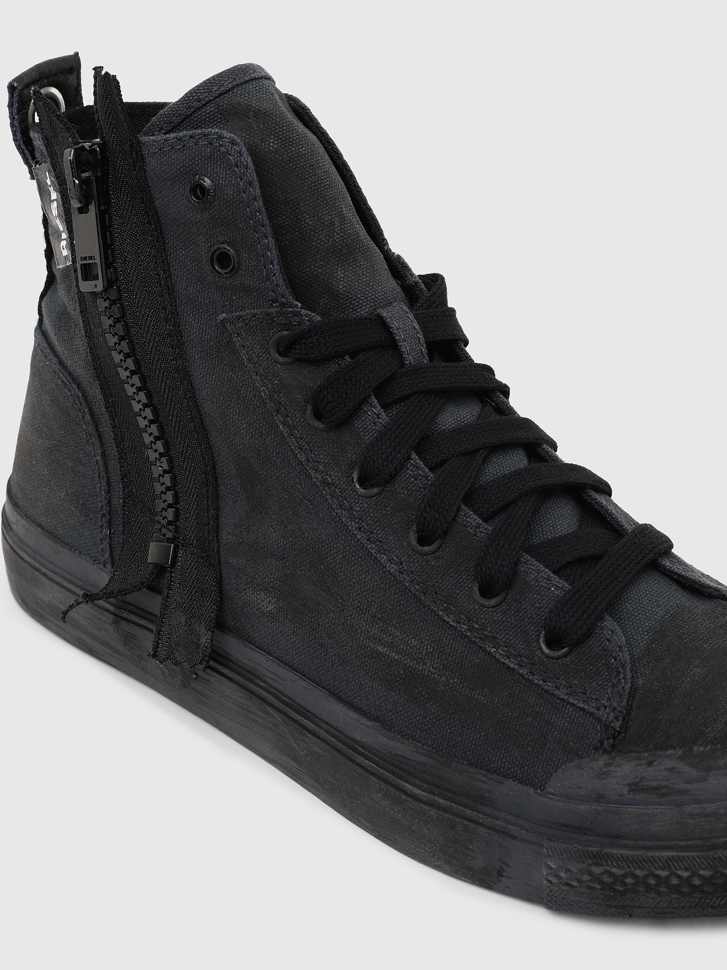 diesel black sneakers
