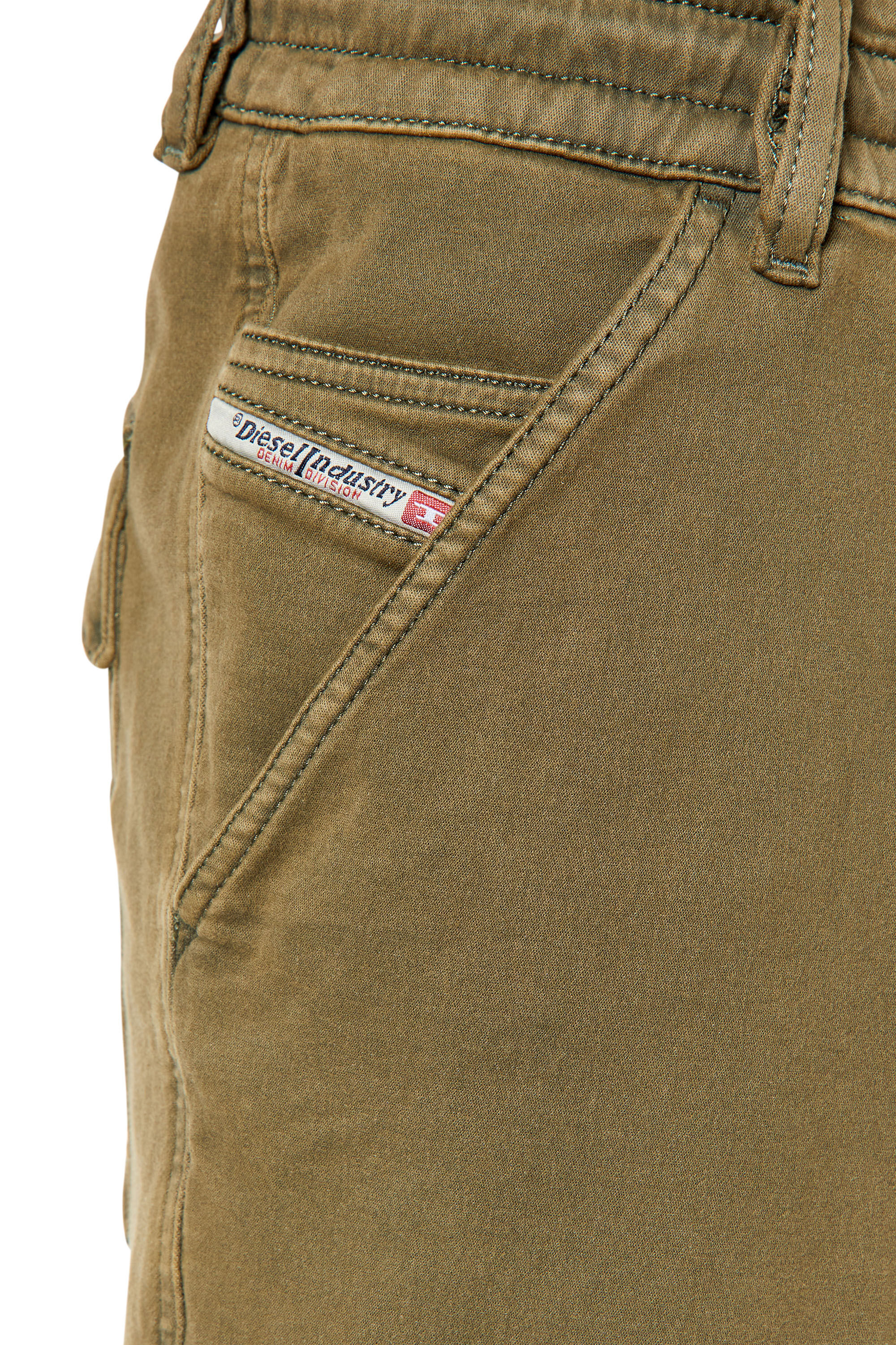 Diesel - Tapered Krooley JoggJeans® 068DY, Military Green - Image 5