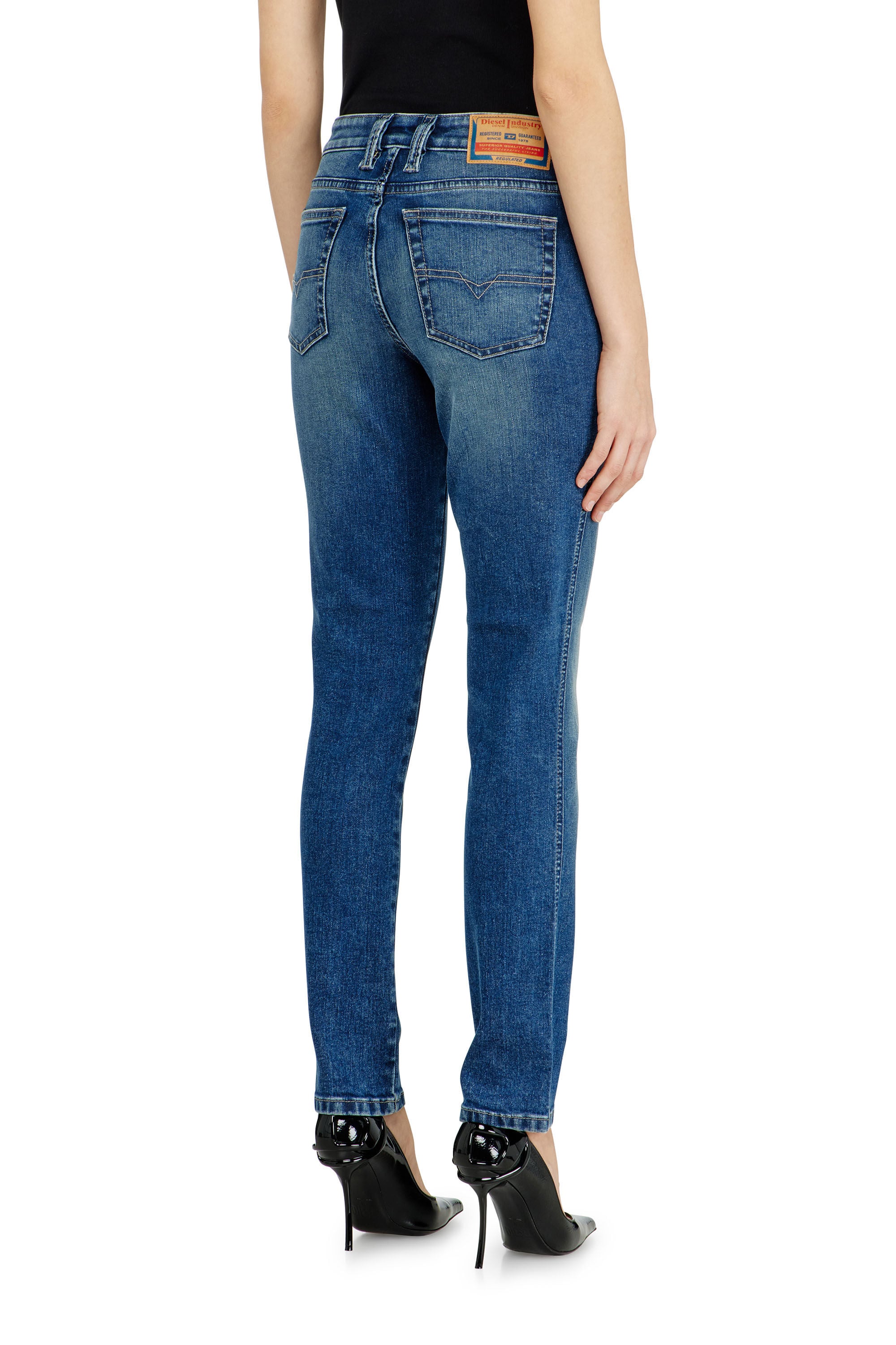 Women's Slim Jeans | Low Waist 1992 D-Jiann | Medium blue | Diesel FI