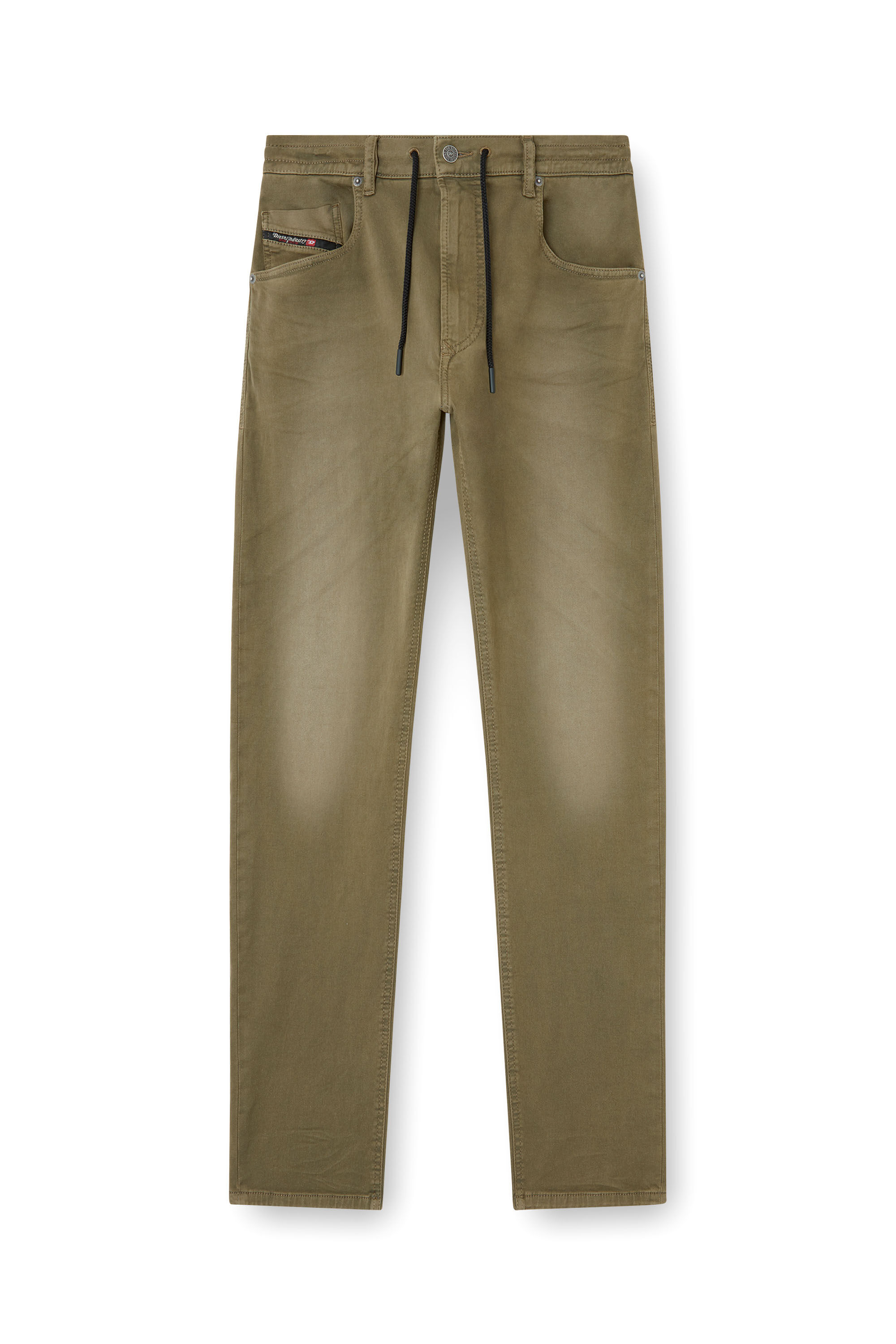 Diesel - Man's Regular 2030 D-Krooley Joggjeans® 0670M, Green - 2