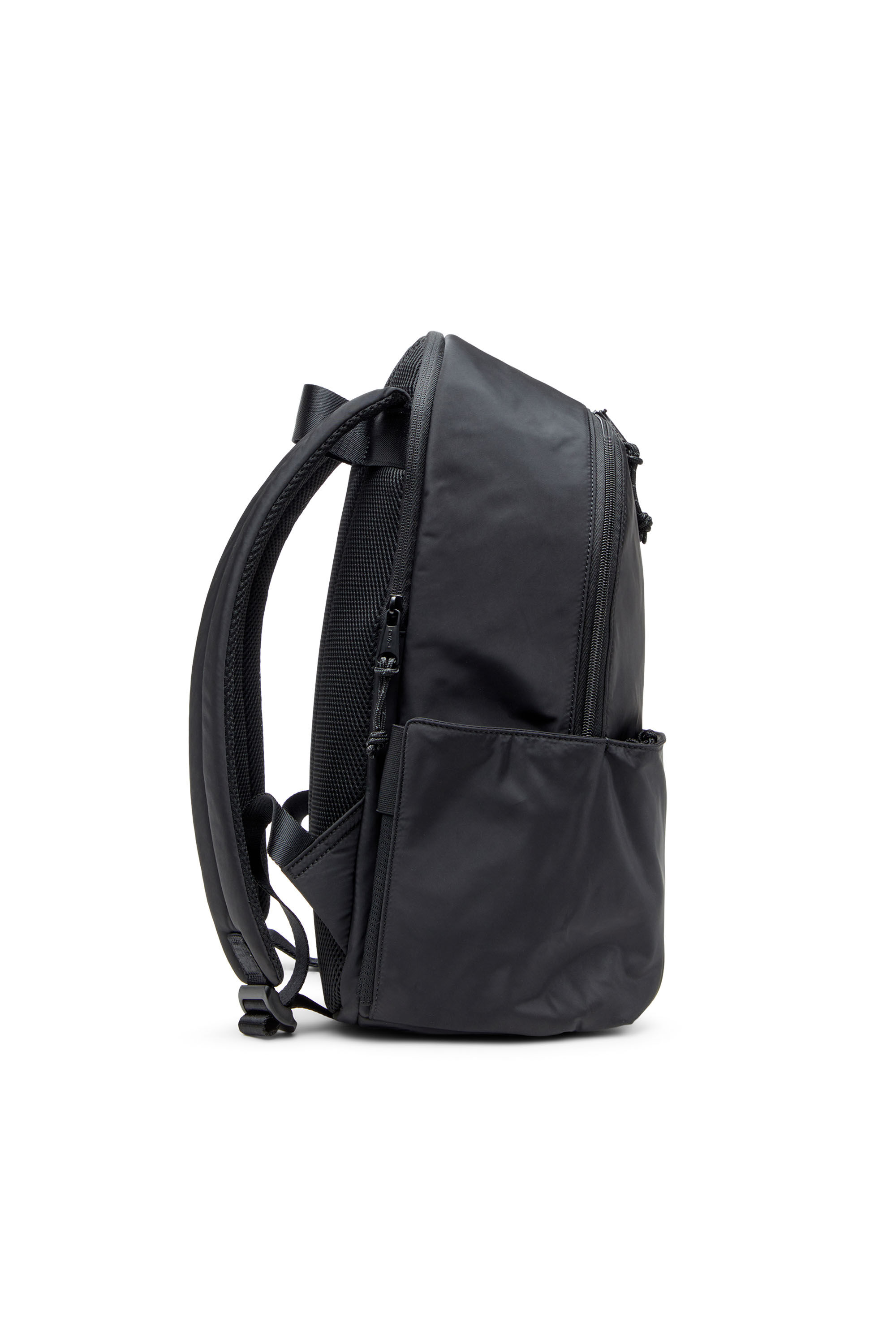 Men's D-Pack-Backpack in satin-touch fabric | Black | Diesel
