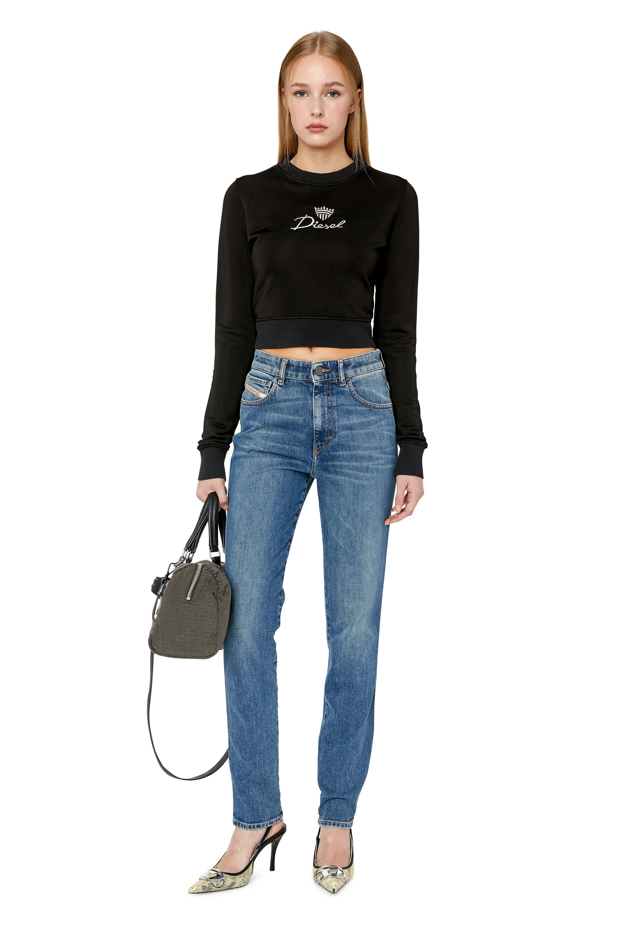 Diesel - 1994 09E72 Straight Jeans, Medium blue - Image 1