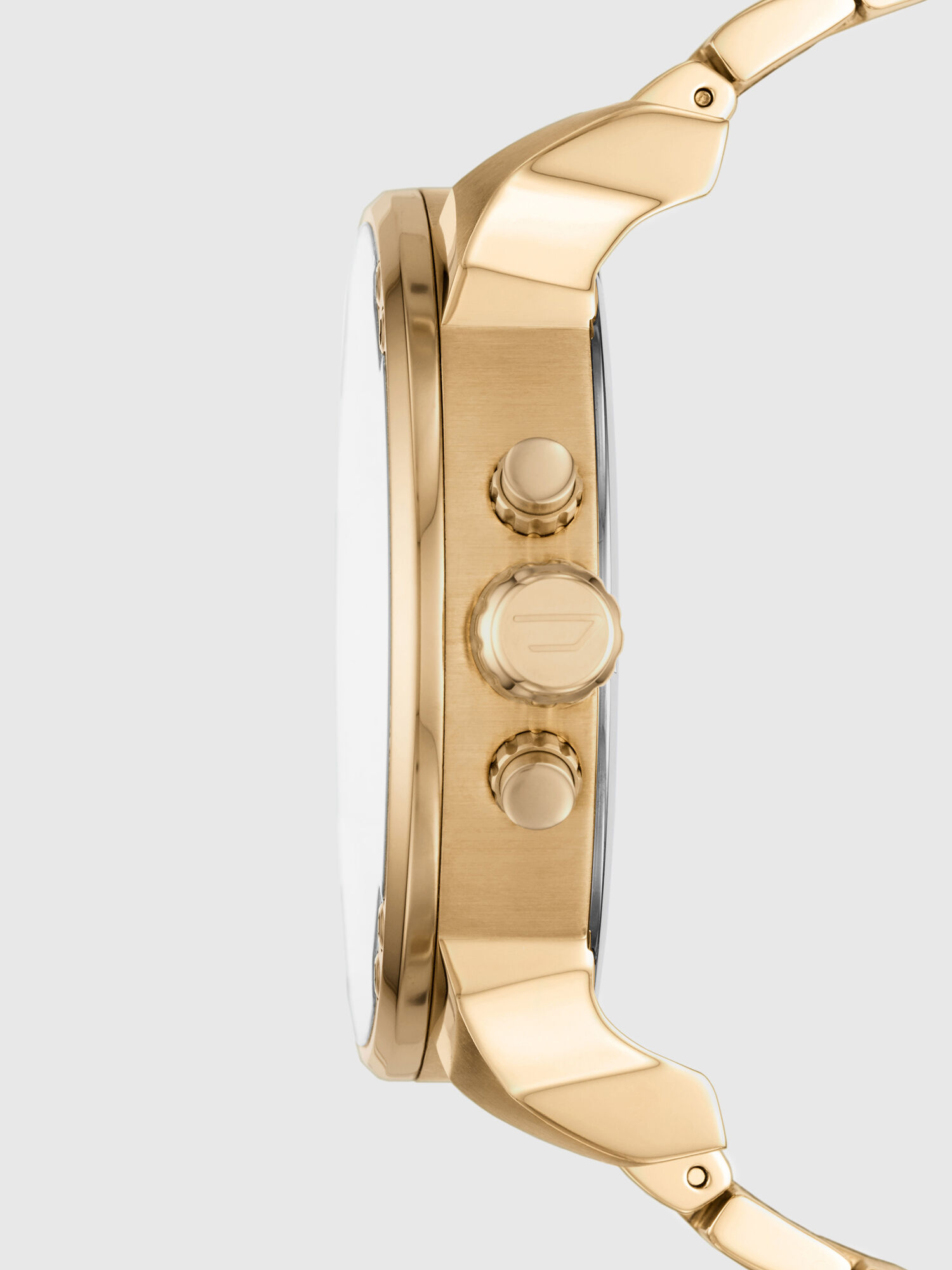 DZ7399 Man: Mr. Daddy 2.0 gold-tone watch with detailed dial