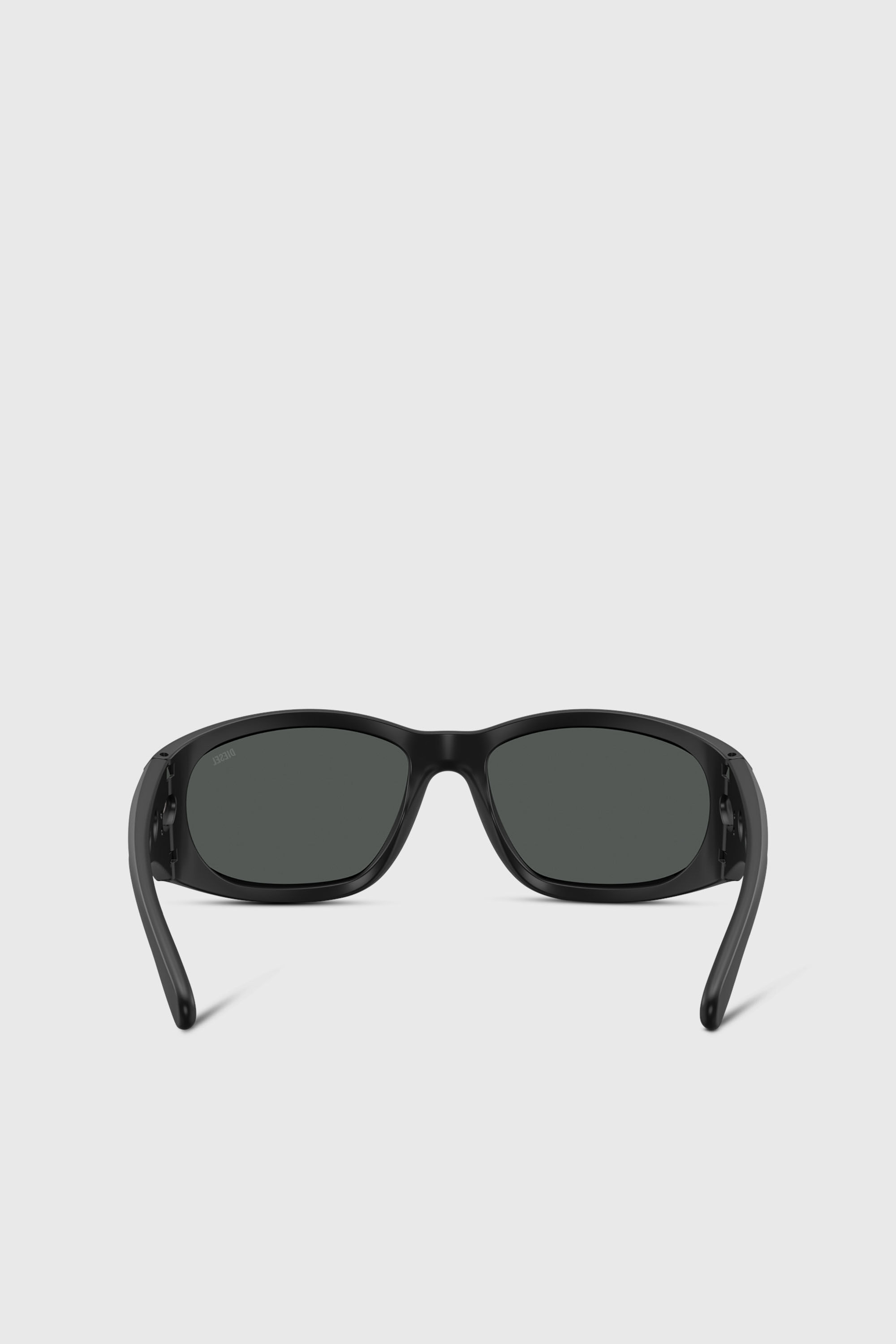 Diesel - 0DL3012U, Unisex's Rectangle sunglasses in Black - 3