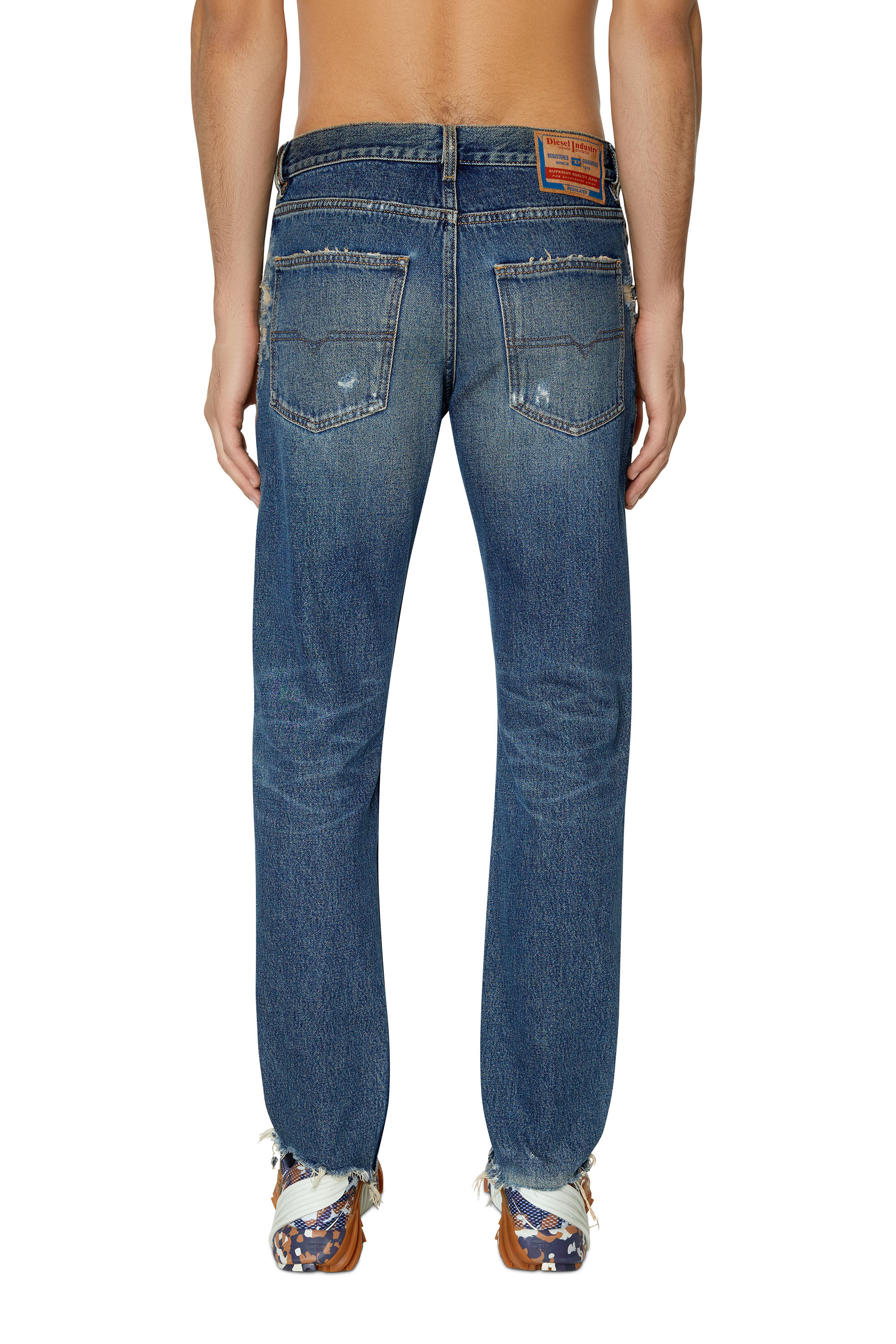 Diesel - 1995 D-Sark 09D93 Straight Jeans, Dark Blue - Image 4