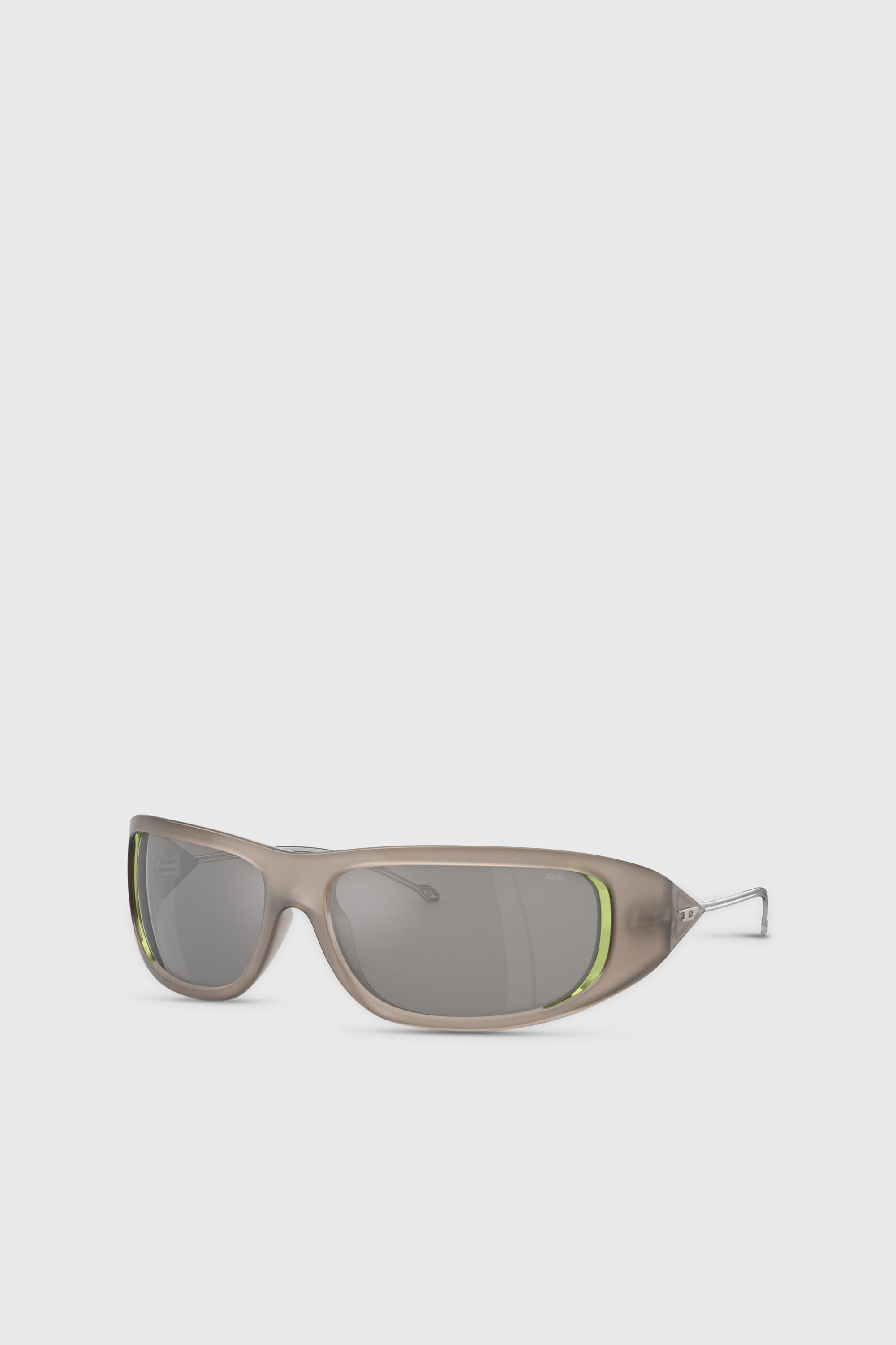 Diesel - 0DL3001 SIZE 61, Unisex's Wraparound style sunglasses in Grey - 5