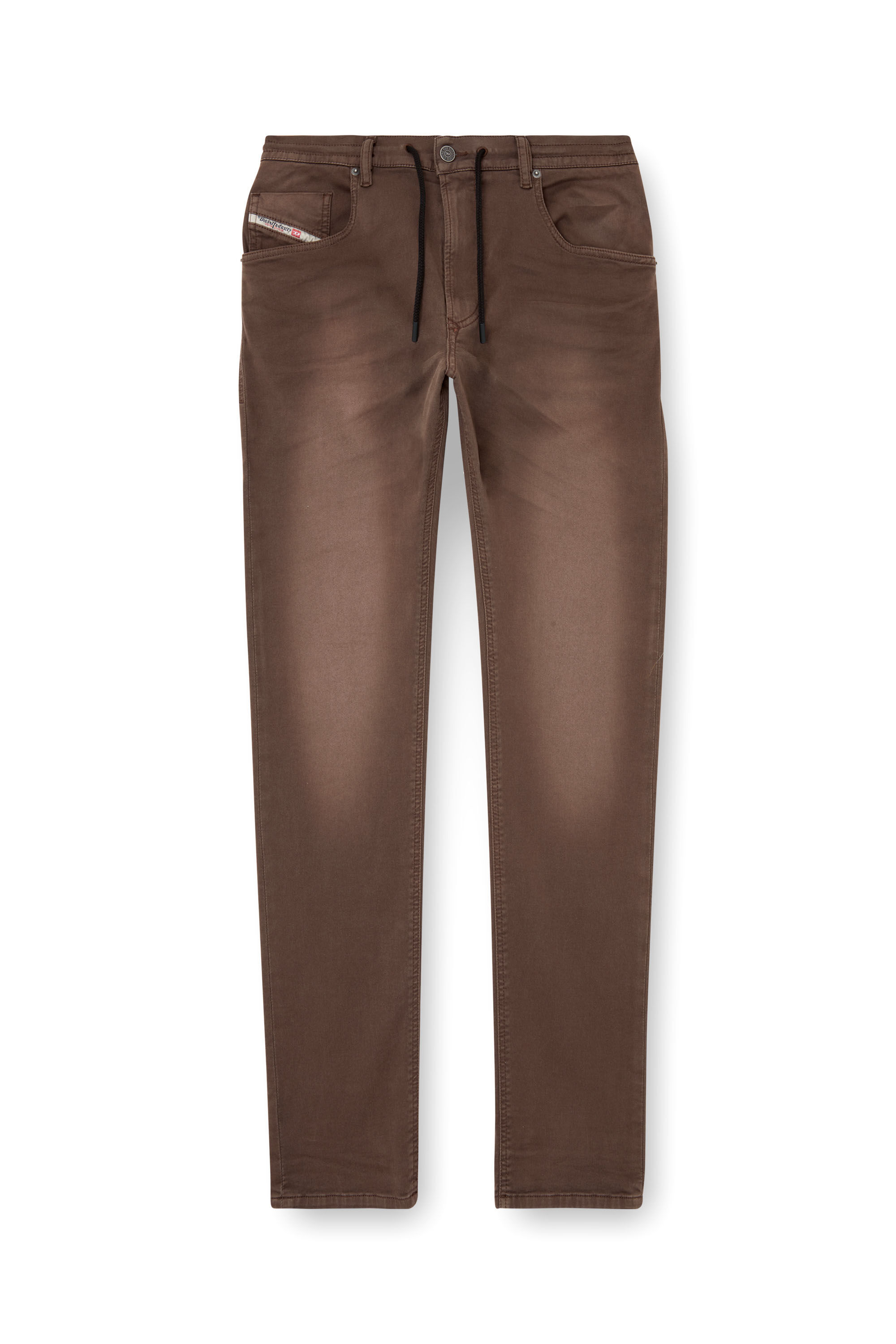 Men's Regular Jeans | Brown | Diesel 2032 D-Krooley Joggjeans®