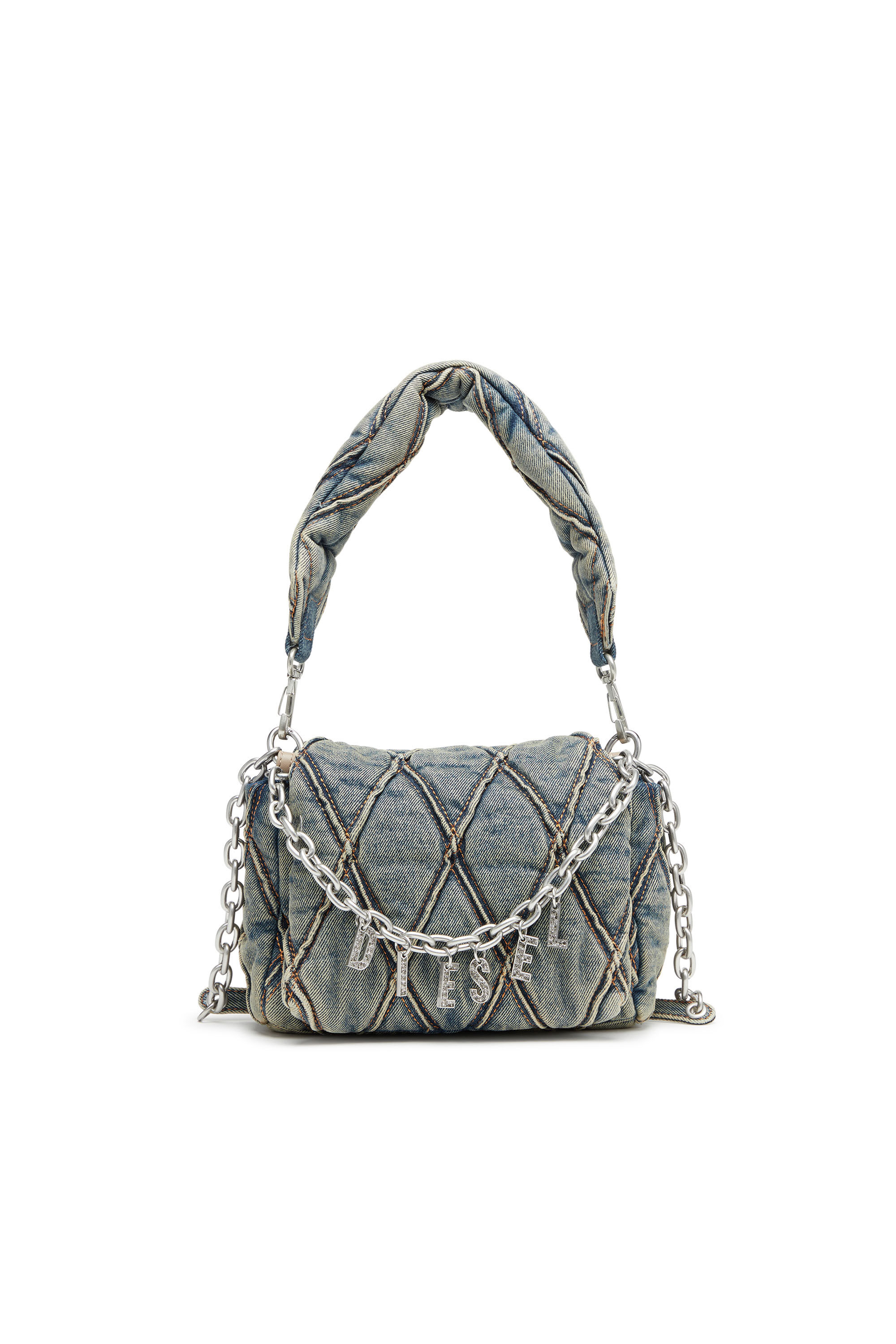 FAF denim shoulder bag