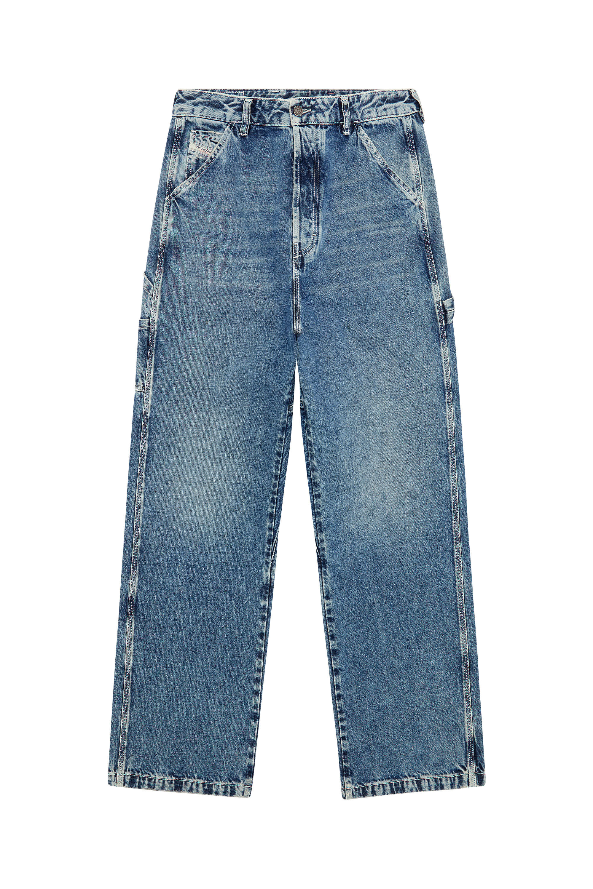 Diesel - Straight Jeans D-Livery 007M3, Medium blue - Image 2