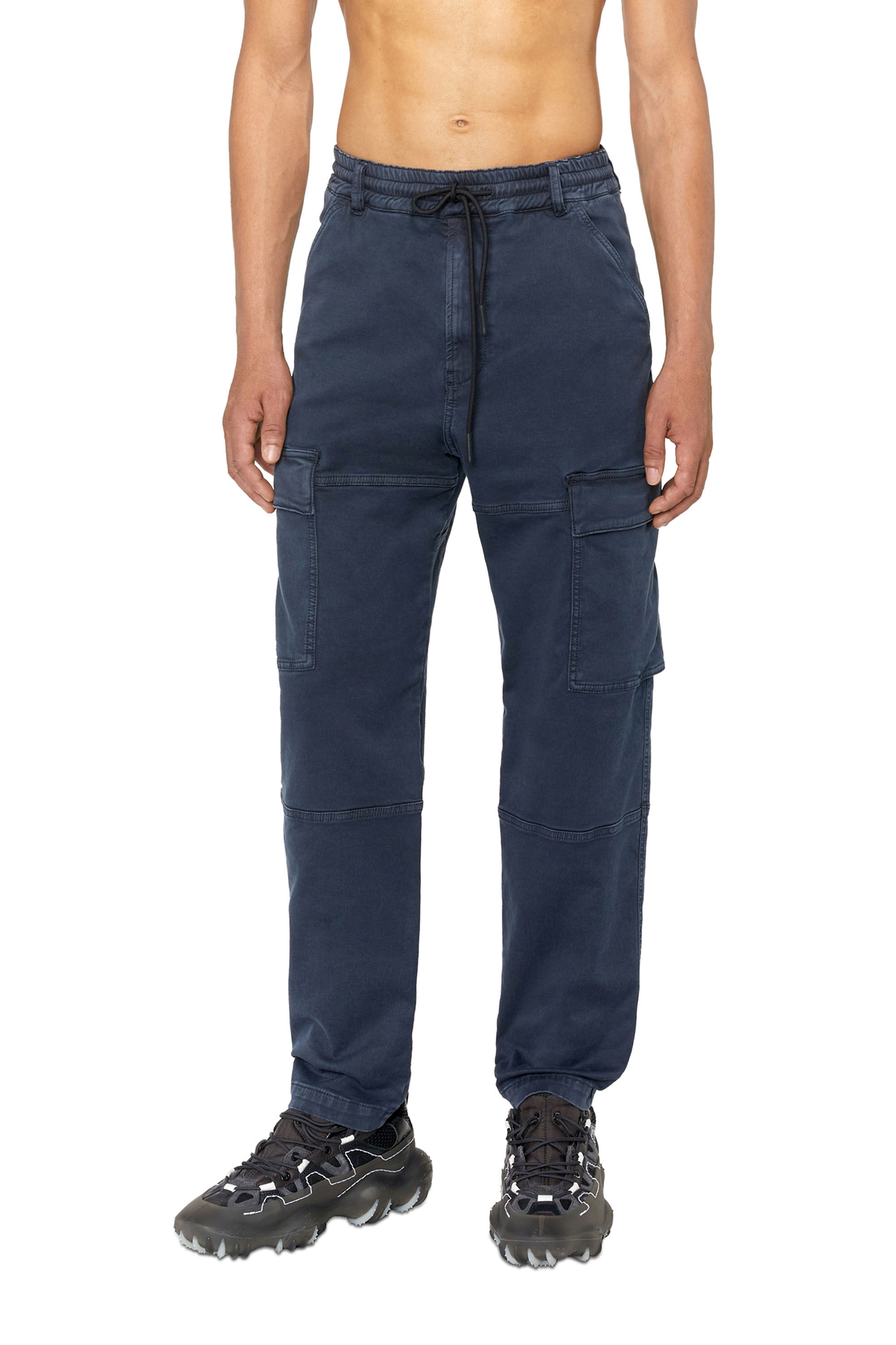 Diesel - Krooley JoggJeans® 068DY Tapered, Dark Blue - Image 3